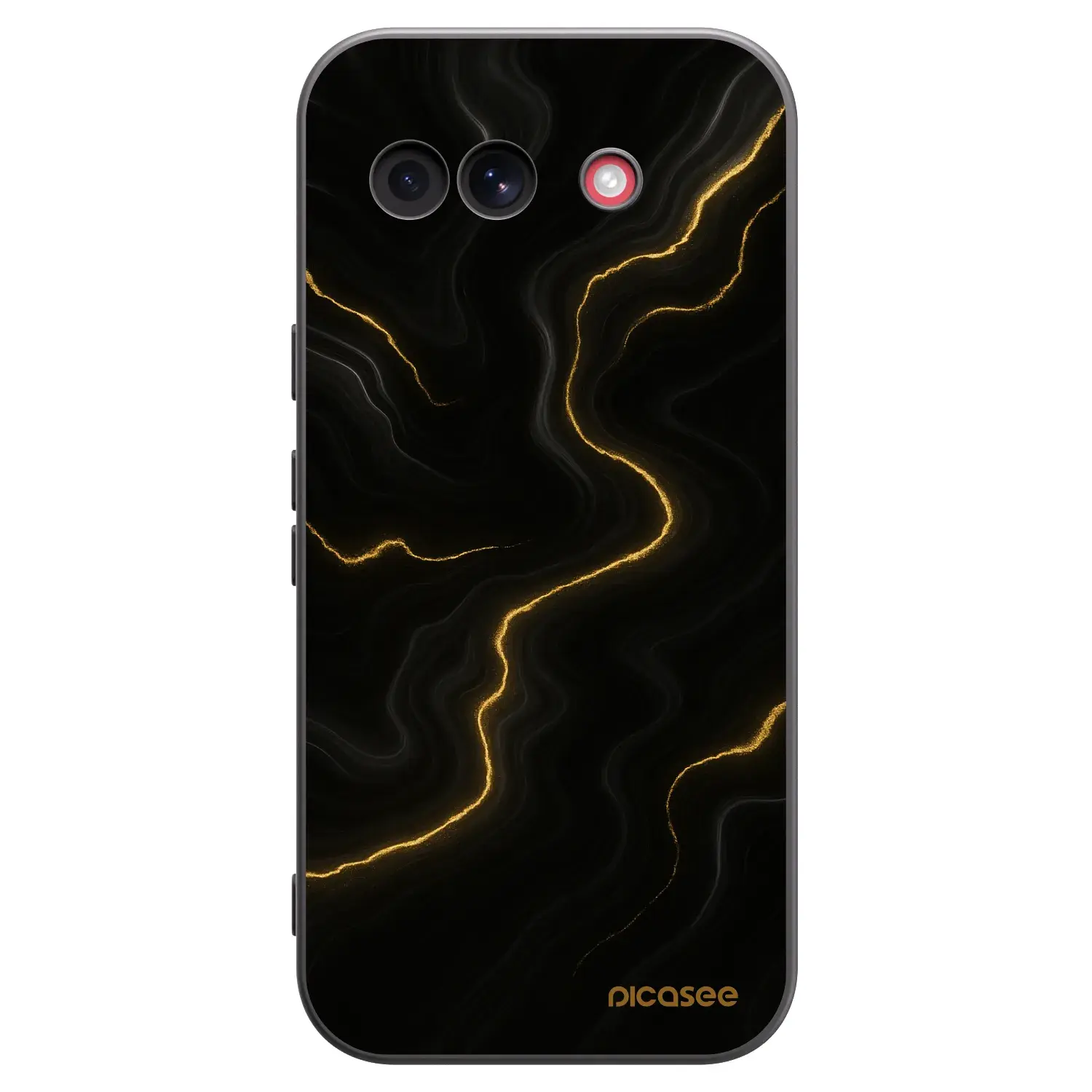 Silikonový černý obal pro Google Pixel 10a - Thunder