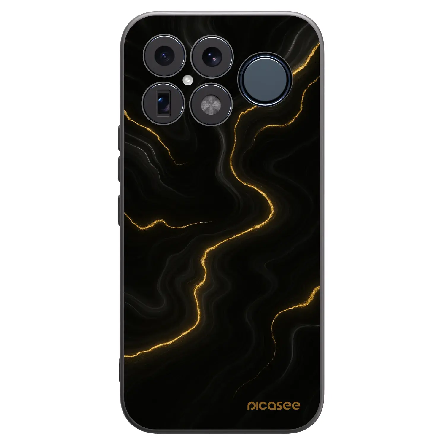 Silikonový černý obal pro Xiaomi Poco F8 Ultra - Thunder