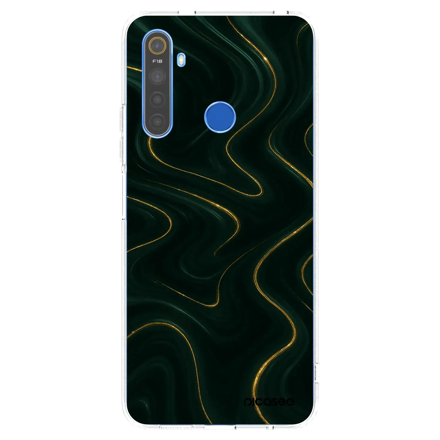 Silikonový průhledný obal pro Realme 5 - Vawes