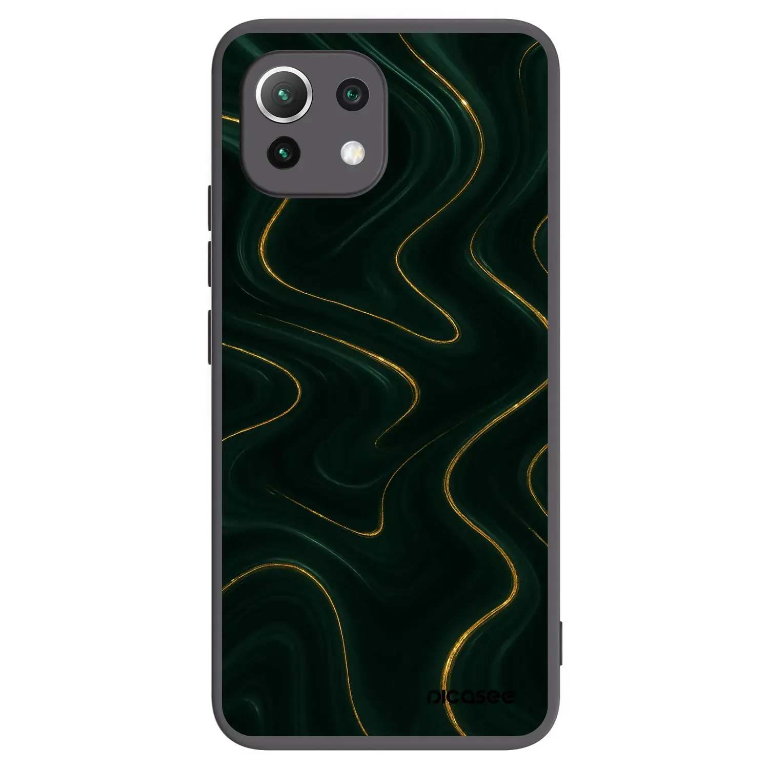 Silikonový černý obal pro Xiaomi 11 Lite 5G NE - Vawes
