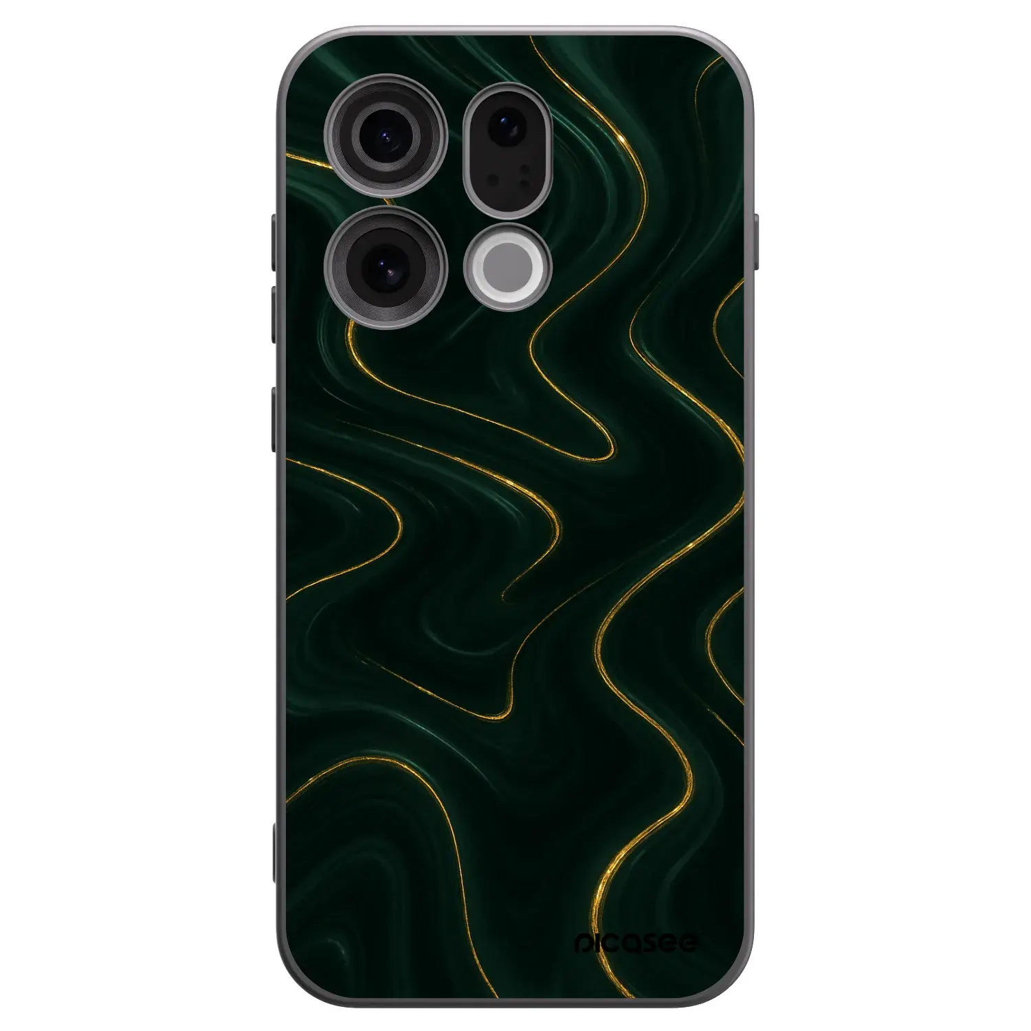 Silikonový černý obal pro OPPO Find X9 - Vawes