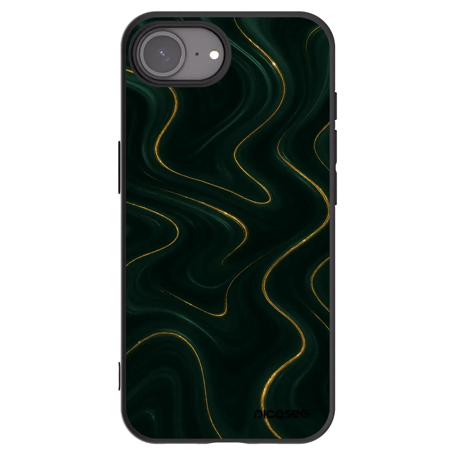 Silikonový černý obal pro Apple iPhone 17e - Vawes