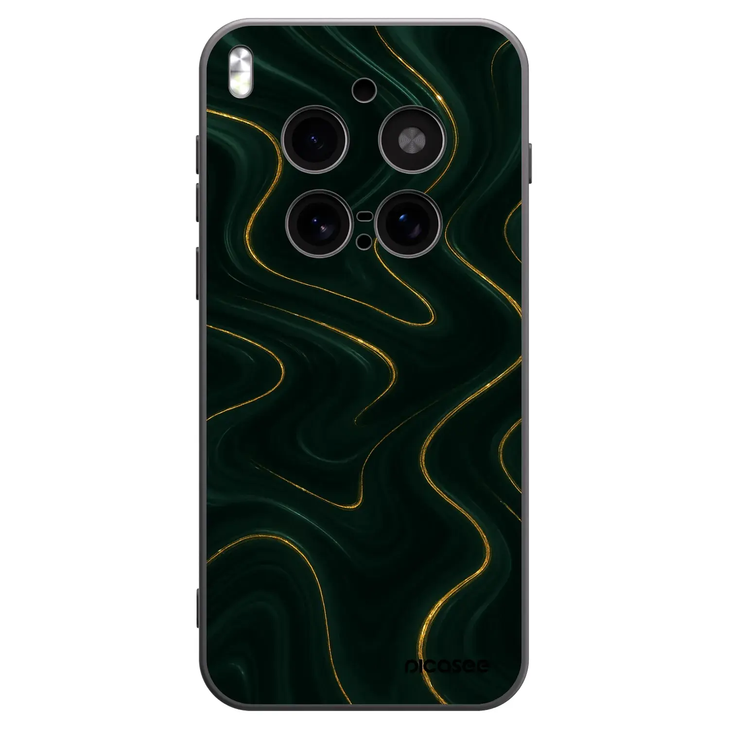 Silikonový černý obal pro Vivo X300 Pro - Vawes