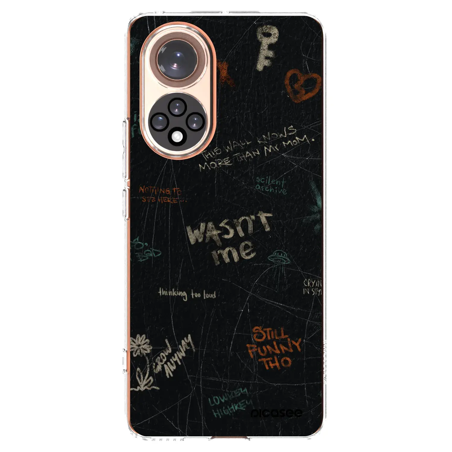 Silikonový průhledný obal pro Huawei Nova 9 - CONFESSION