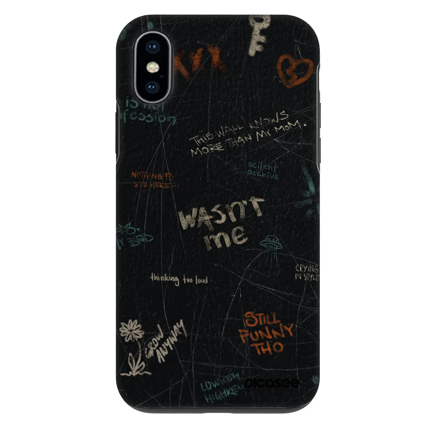 Fashion Case pro Apple iPhone X/XS - CONFESSION