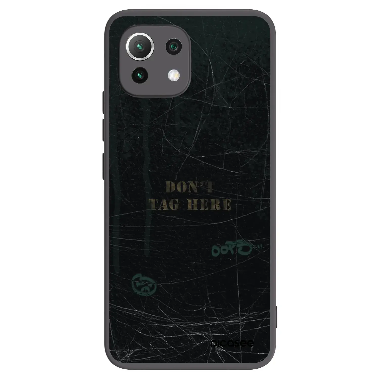 Silikonový černý obal pro Xiaomi 11 Lite 5G NE - DON´T TAG