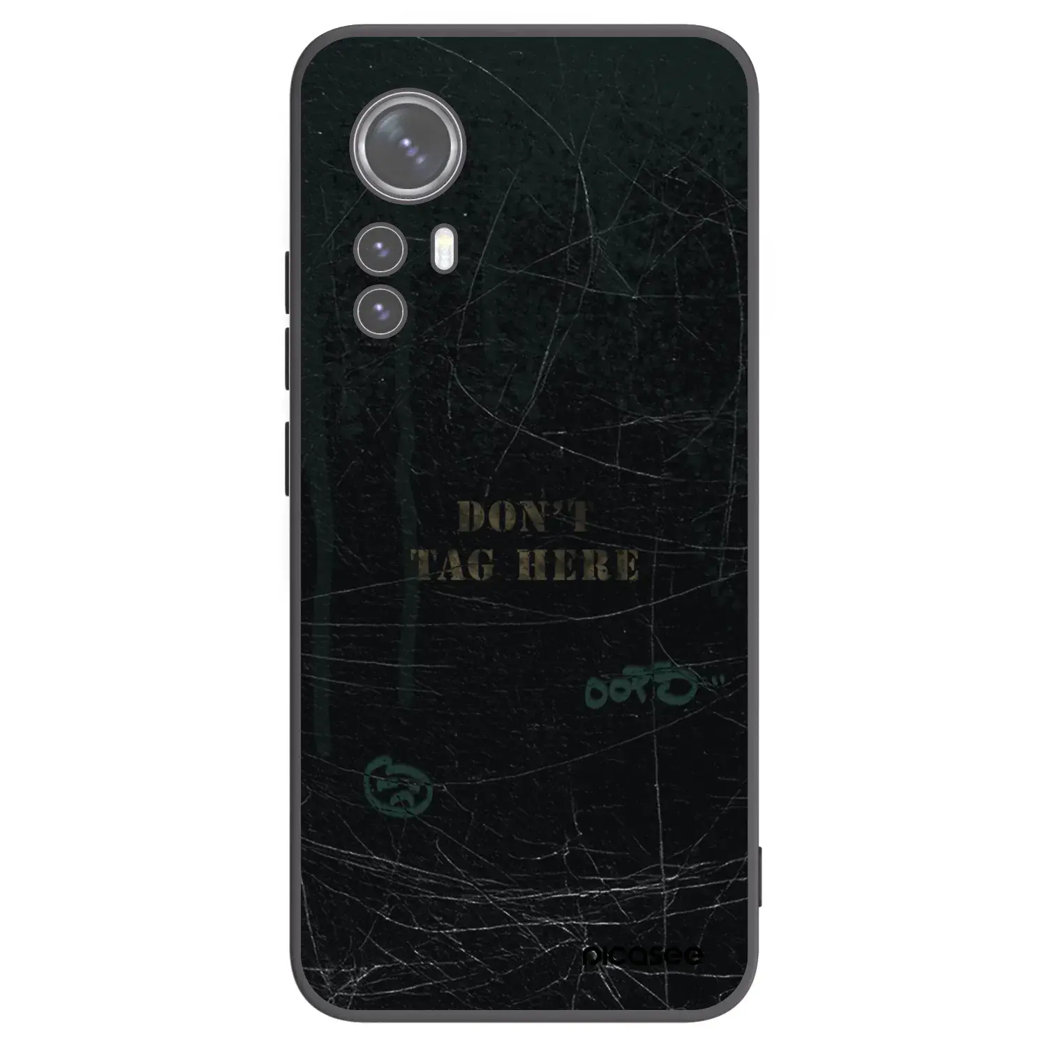 Silikonový černý obal pro Xiaomi 12X - DON´T TAG