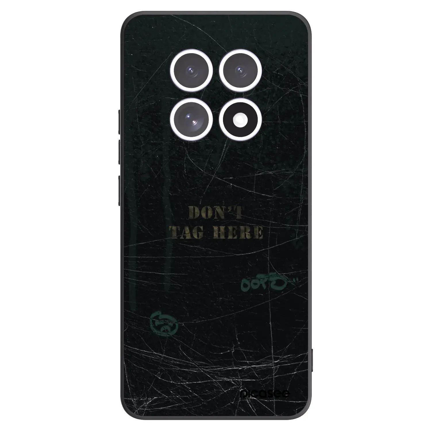 Silikonový černý obal pro Xiaomi Redmi Note 15 4G - DON´T TAG