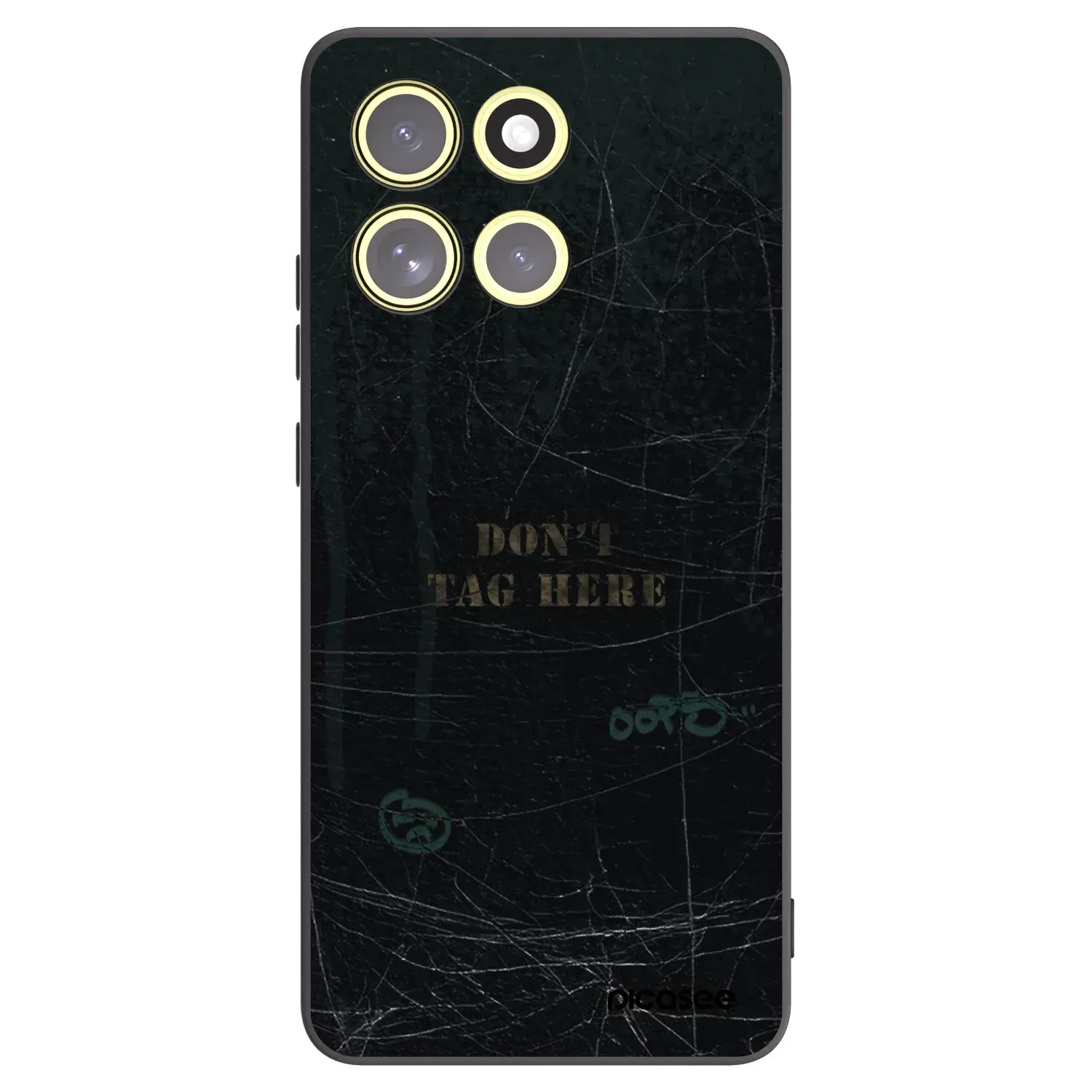 Silikonový černý obal pro Motorola Moto G86 Power 5G - DON´T TAG