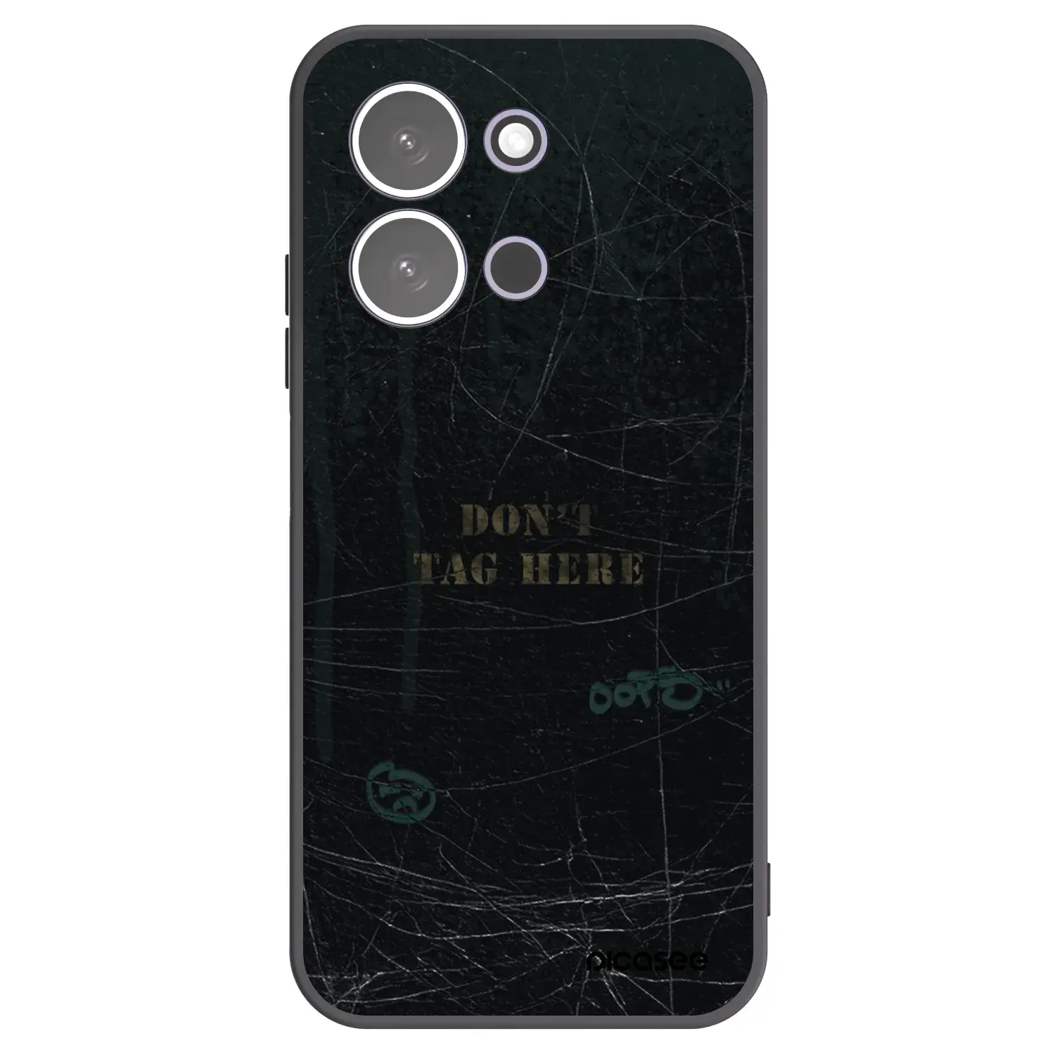 Silikonový černý obal pro Xiaomi Redmi 15C 5G - DON´T TAG