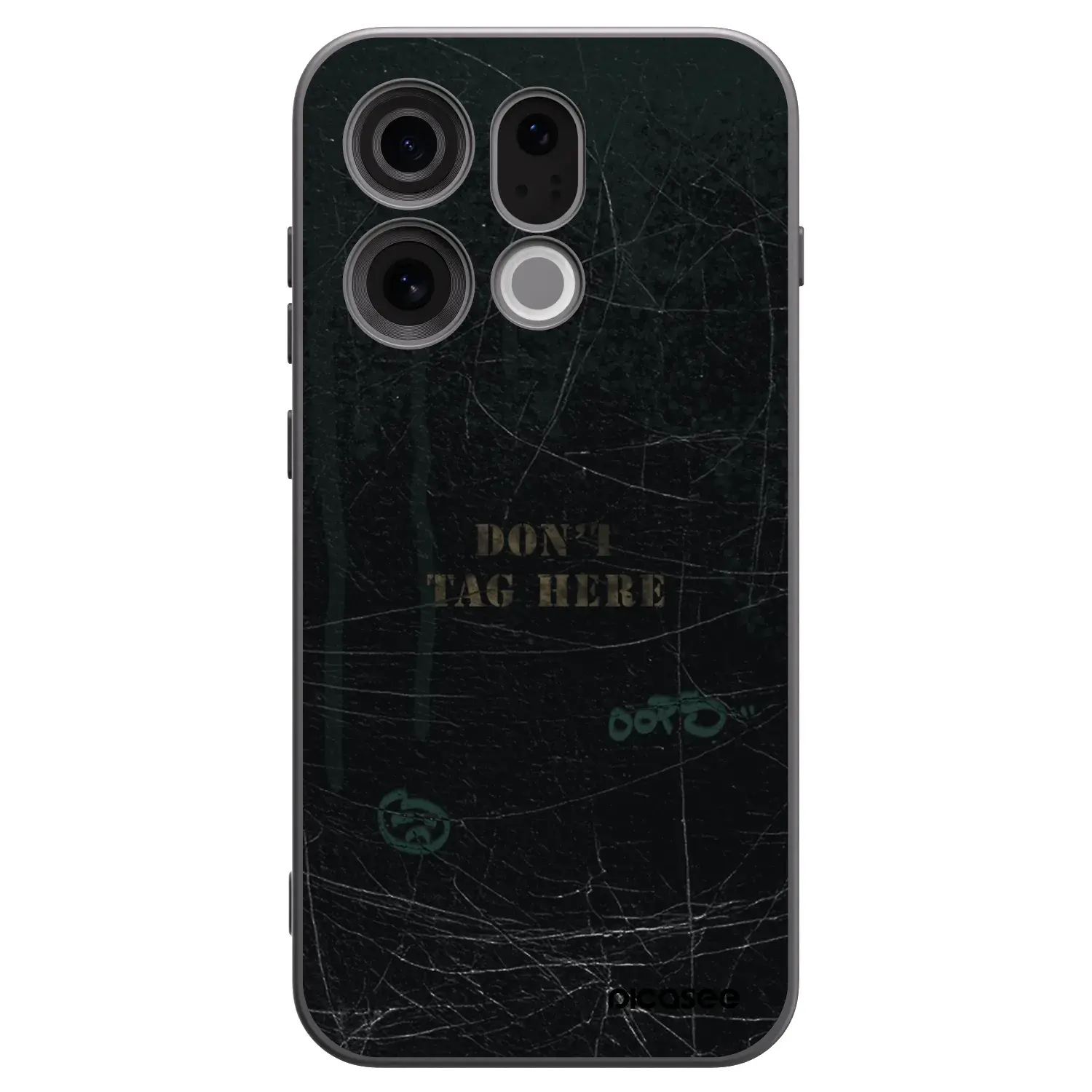 Silikonový černý obal pro OPPO Find X9 - DON´T TAG