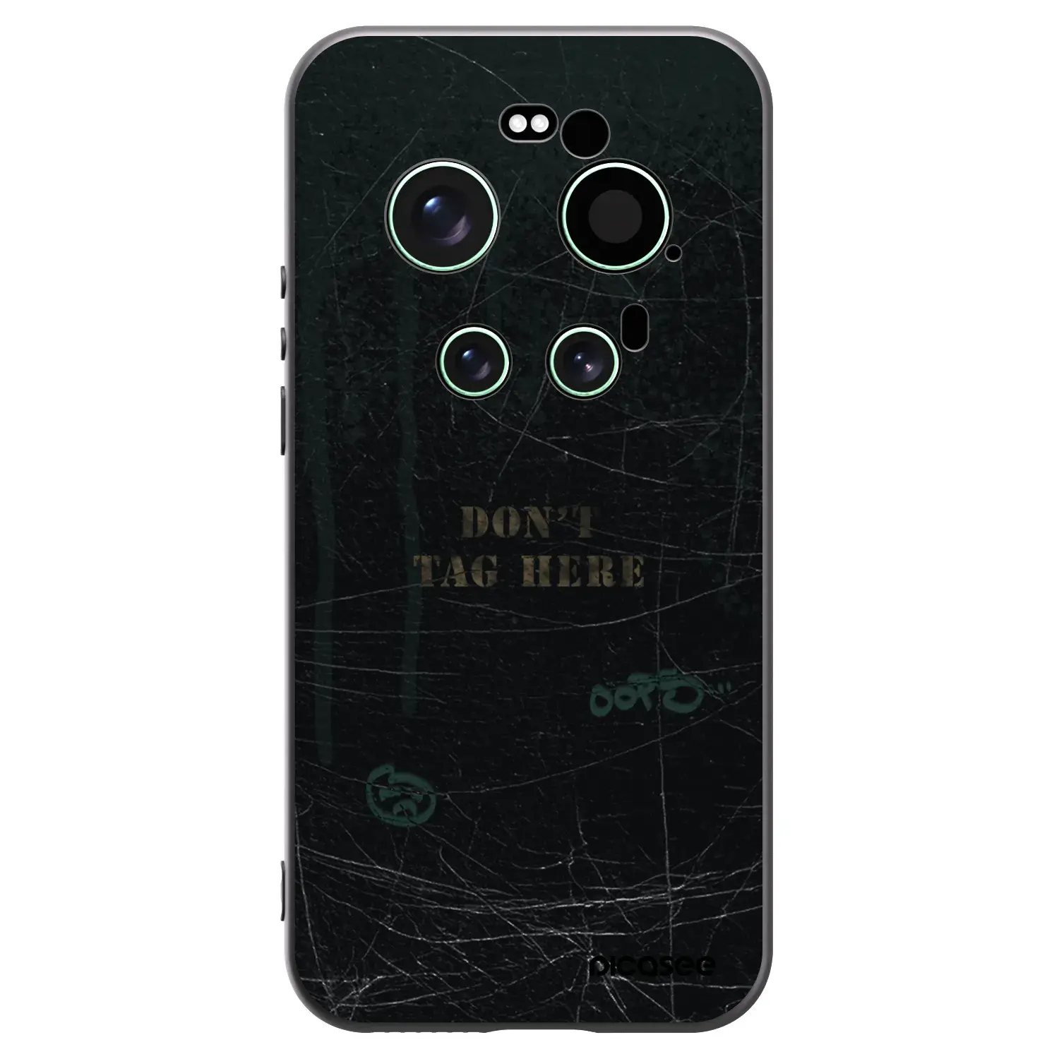 Silikonový černý obal pro Xiaomi 17 Ultra - DON´T TAG