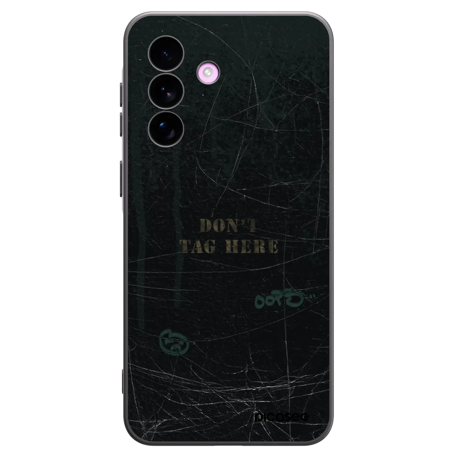Silikonový černý obal pro Samsung Galaxy A57 5G - DON´T TAG