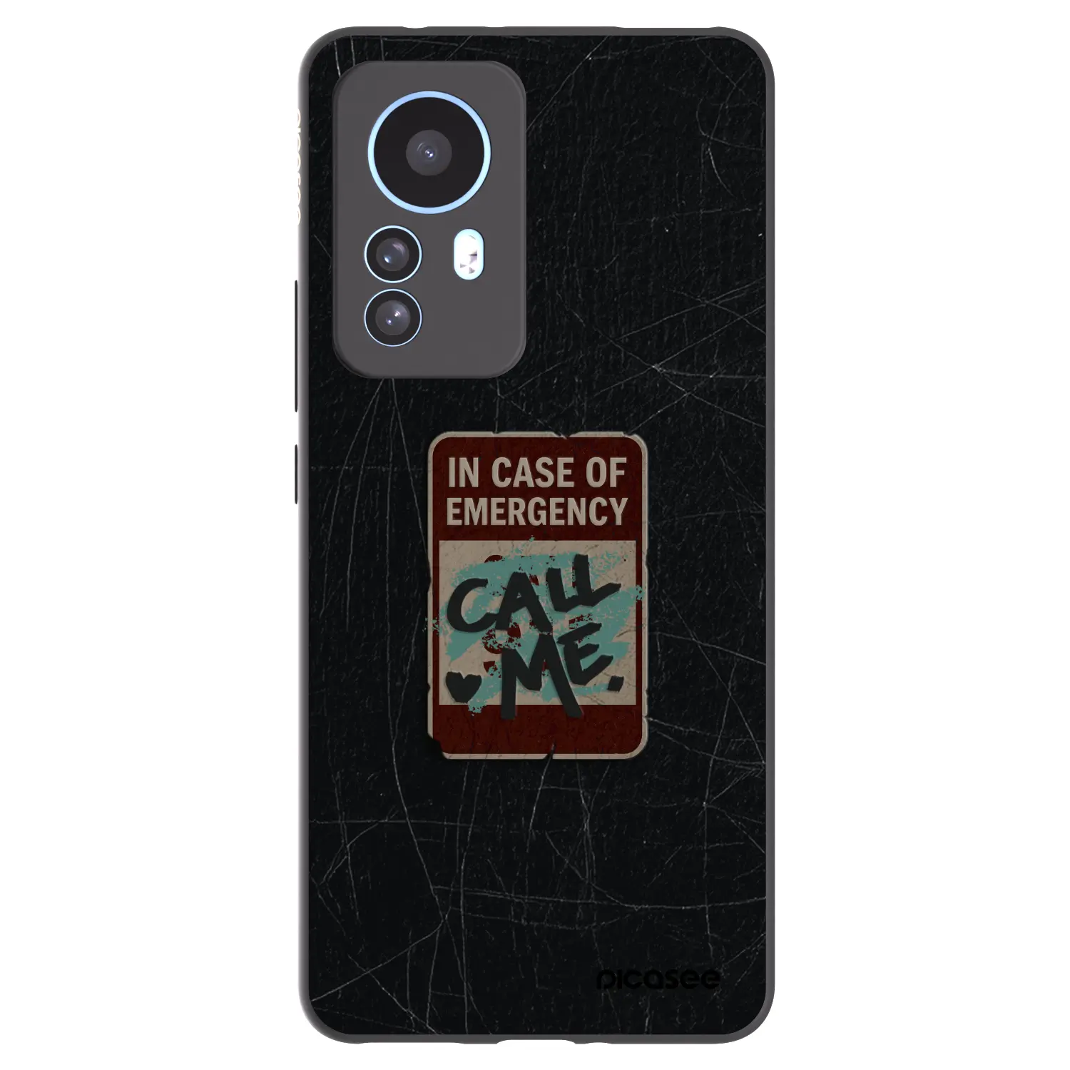 Silikonový černý obal pro Xiaomi 12T Pro - EMERGENCY