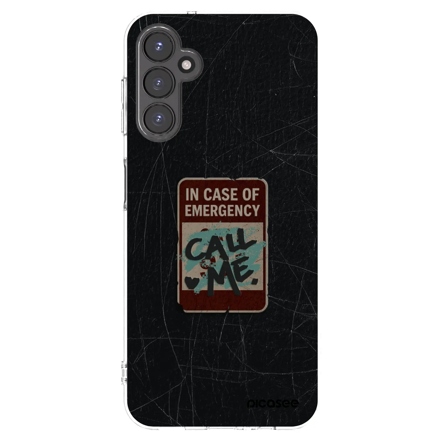 Silikonový průhledný obal pro Samsung Galaxy A14 5G A146P - EMERGENCY