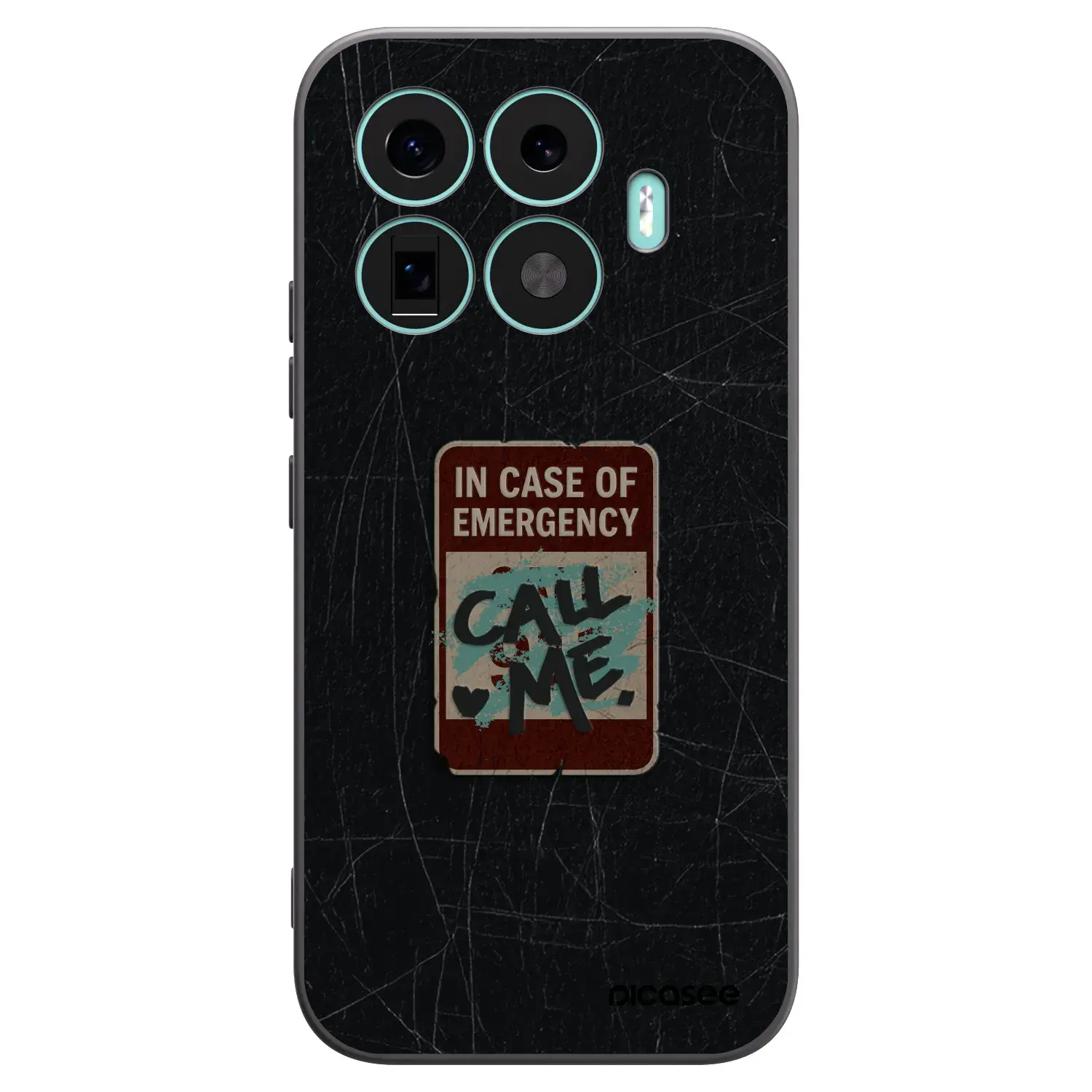 Silikonový černý obal pro Xiaomi 17T - EMERGENCY