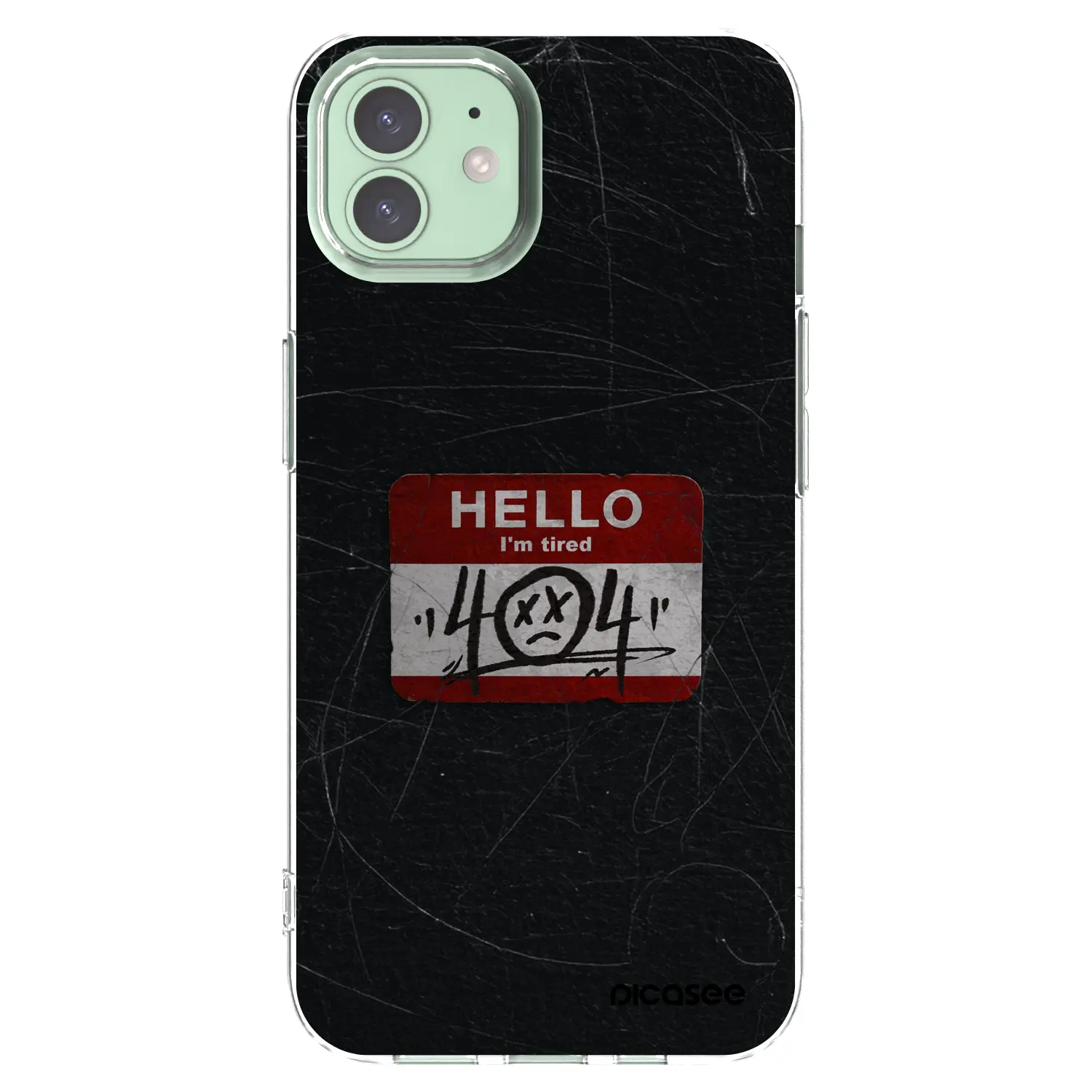Silikonový průhledný obal pro Apple iPhone 12 Pro - HELLO 404