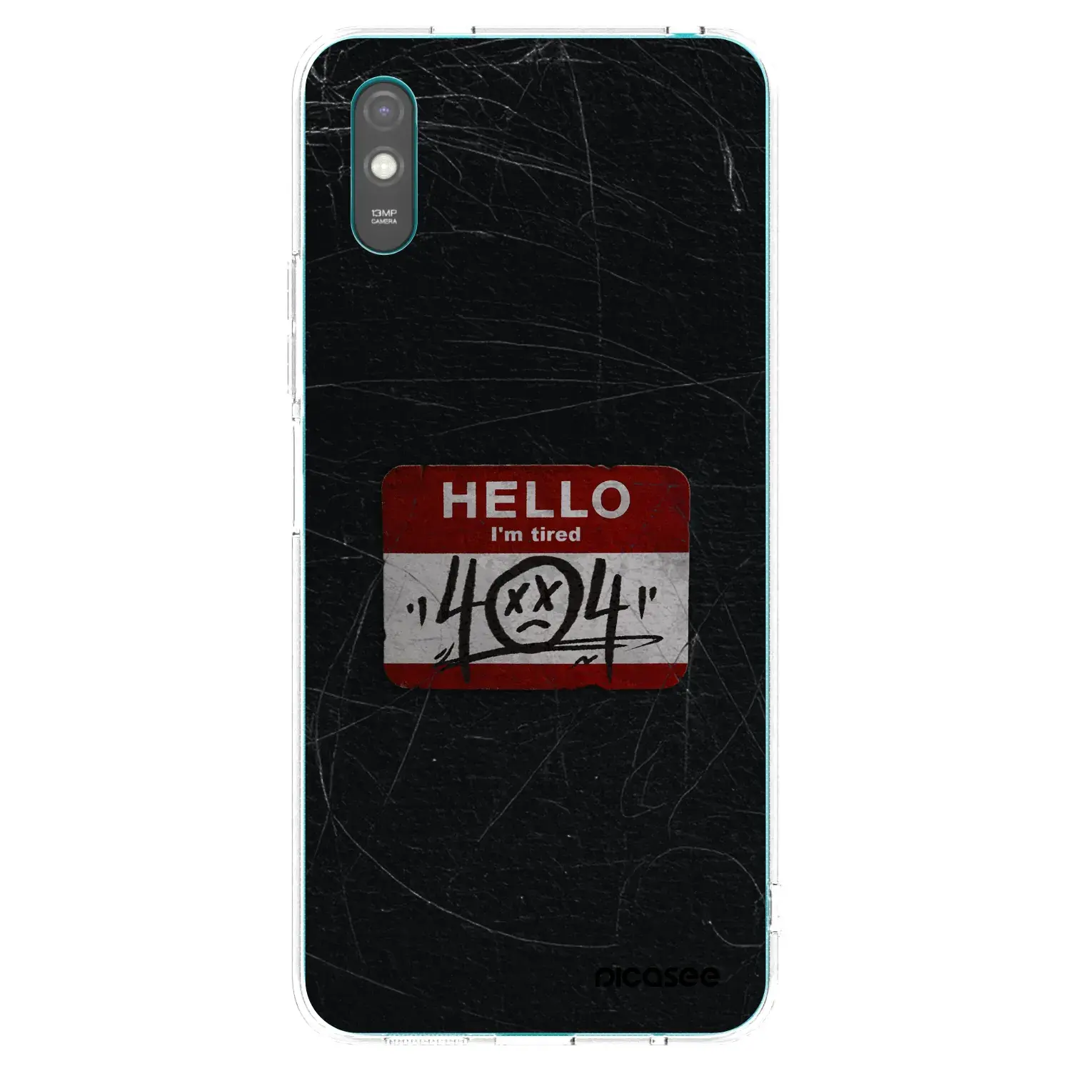Silikonový průhledný obal pro Xiaomi Redmi 9AT - HELLO 404