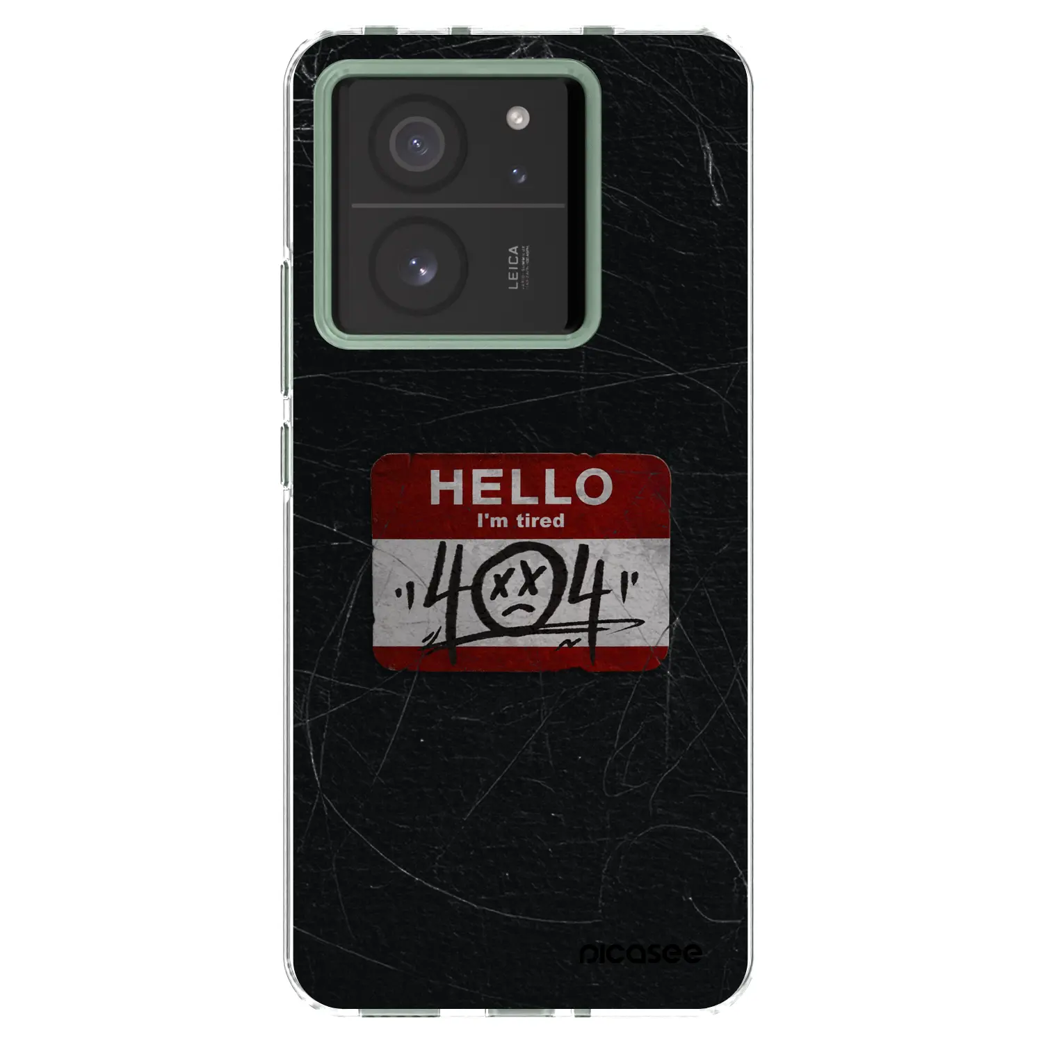 Silikonový průhledný obal pro Xiaomi 13T Pro - HELLO 404