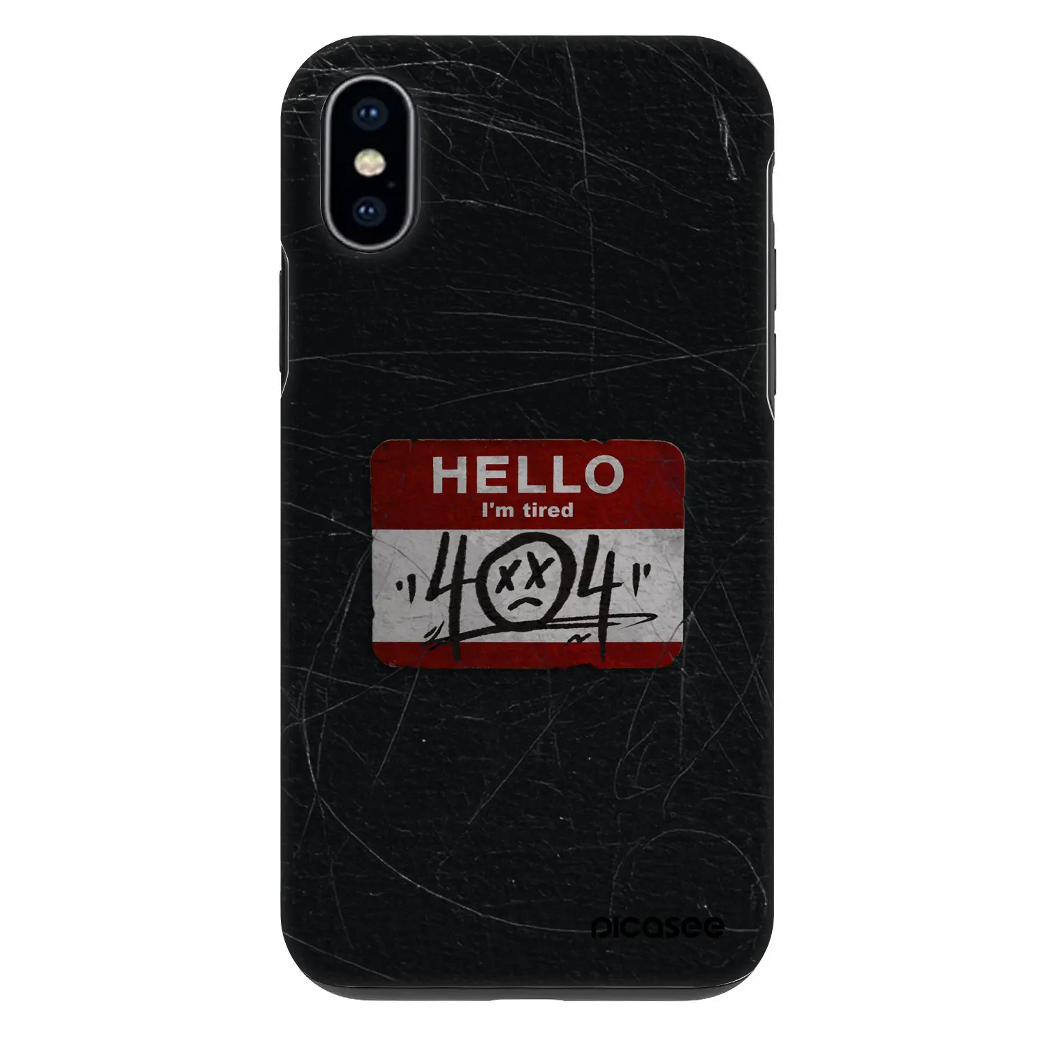 Fashion Case pro Apple iPhone X/XS - HELLO 404