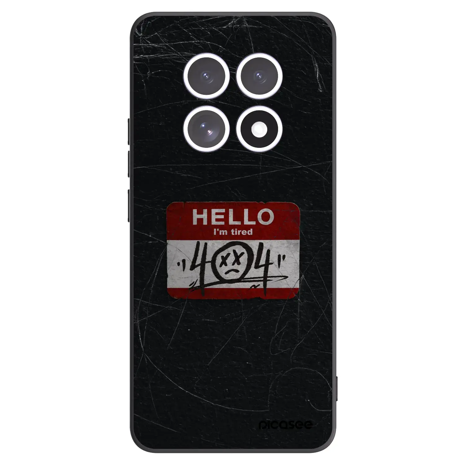 Silikonový černý obal pro Xiaomi Redmi Note 15 4G - HELLO 404