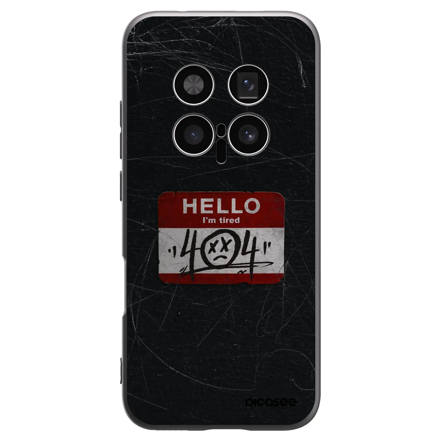 Silikonový černý obal pro Honor Magic8 Pro 5G - HELLO 404