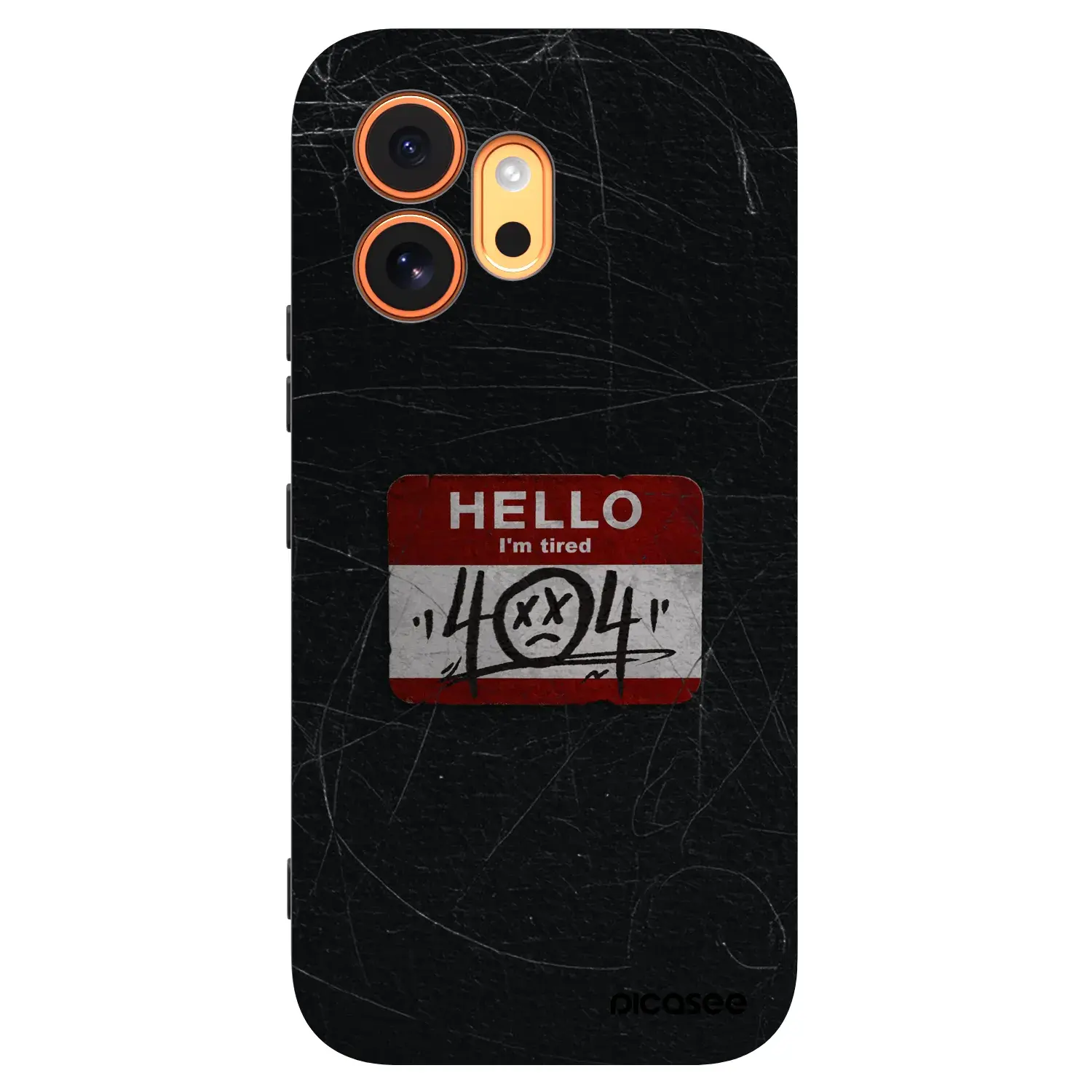 Silikonový černý obal pro Honor 600 - HELLO 404