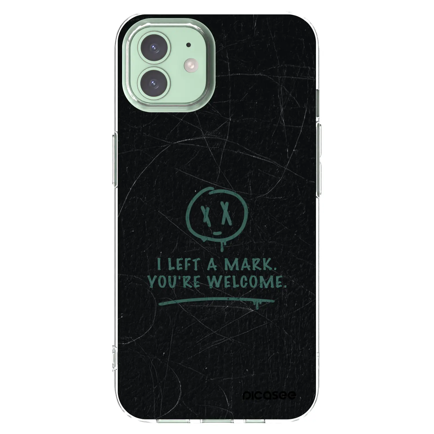Silikonový průhledný obal pro Apple iPhone 12 Pro - LEFT A MARK