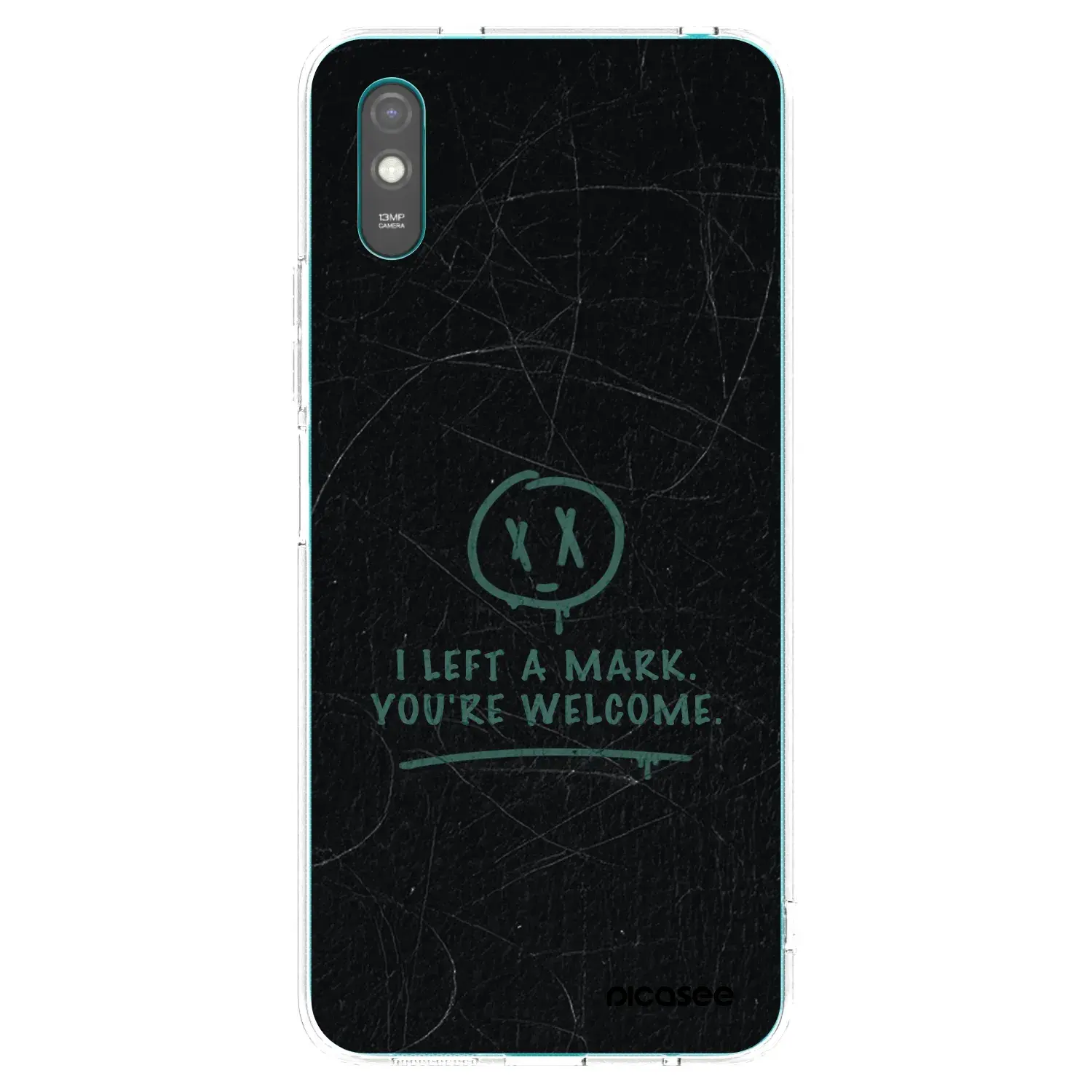 Silikonový průhledný obal pro Xiaomi Redmi 9AT - LEFT A MARK