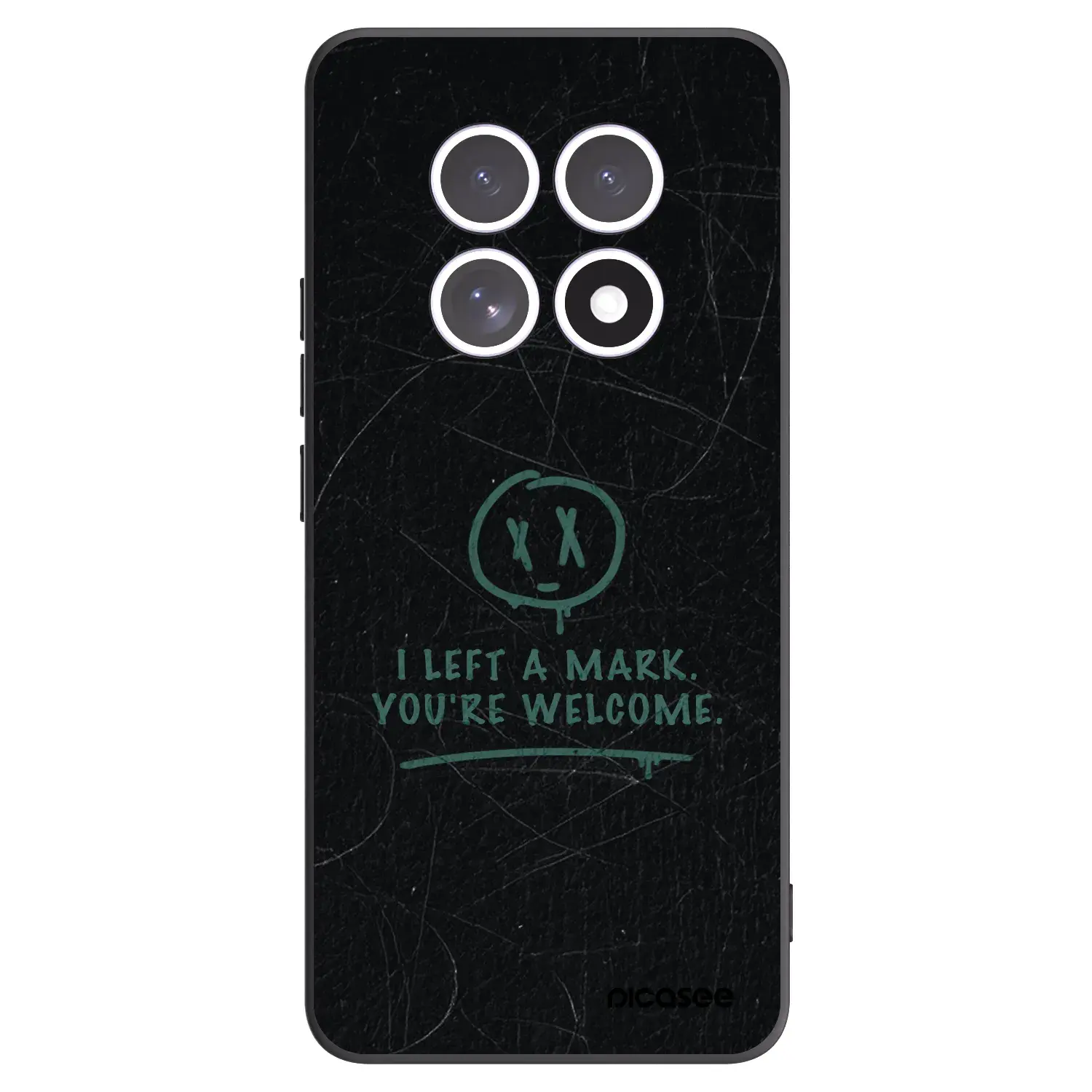 Silikonový černý obal pro Xiaomi Redmi Note 15 4G - LEFT A MARK
