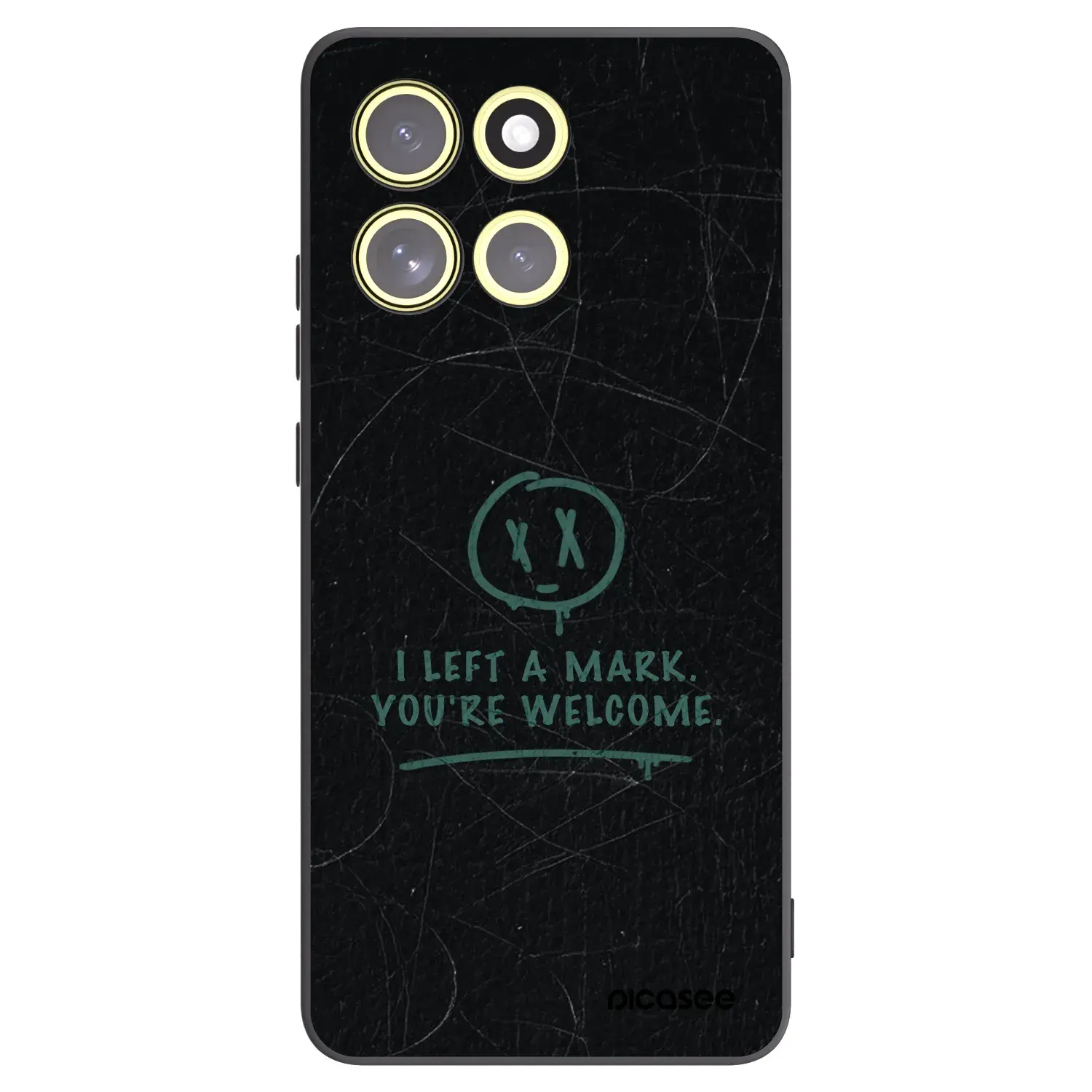 Silikonový černý obal pro Motorola Moto G86 Power 5G - LEFT A MARK