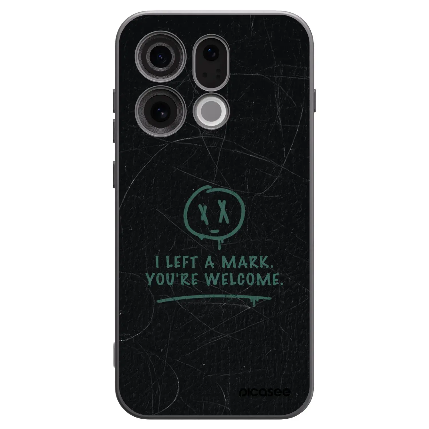 Silikonový černý obal pro OPPO Find X9 - LEFT A MARK
