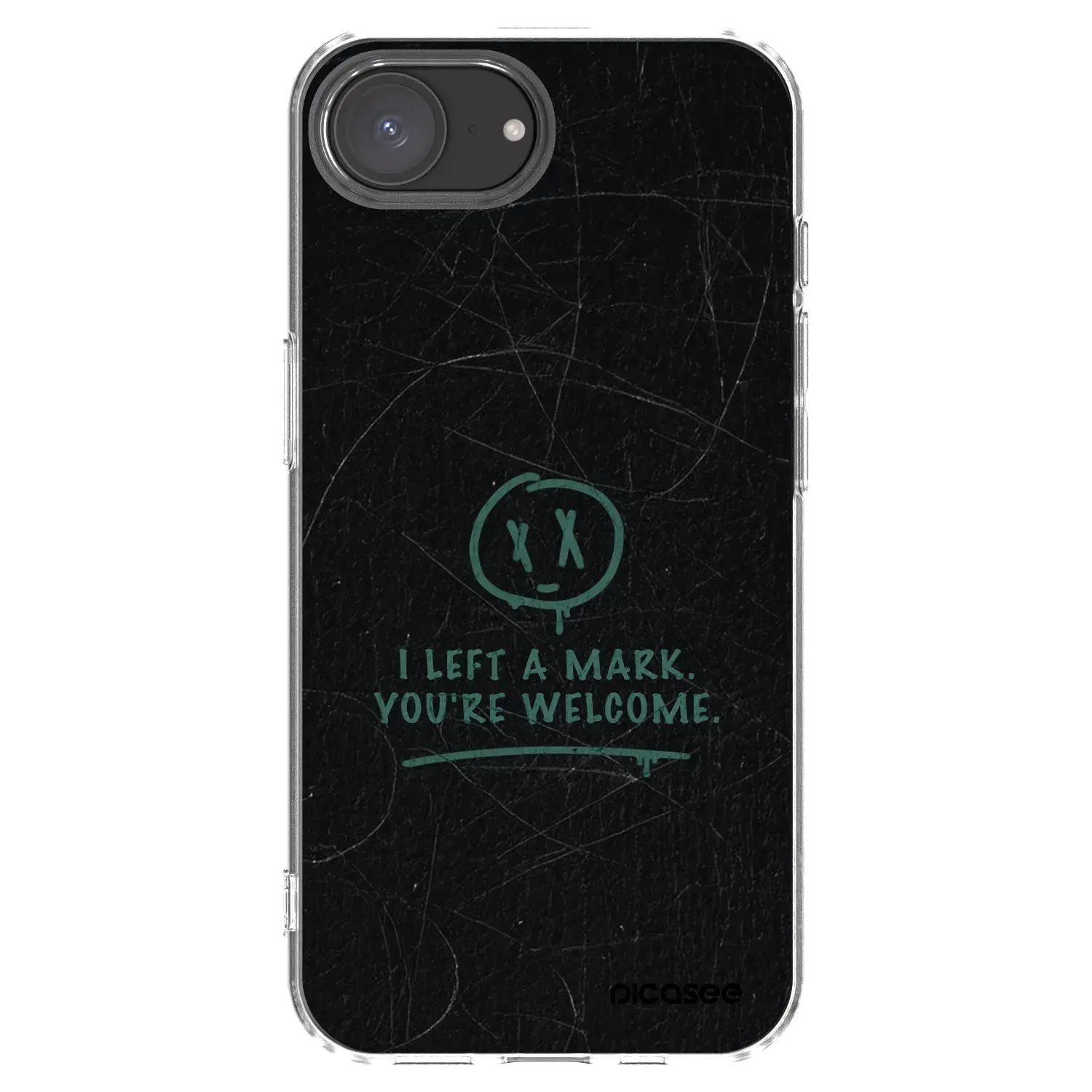 Silikonový průhledný obal pro Apple iPhone 17e - LEFT A MARK