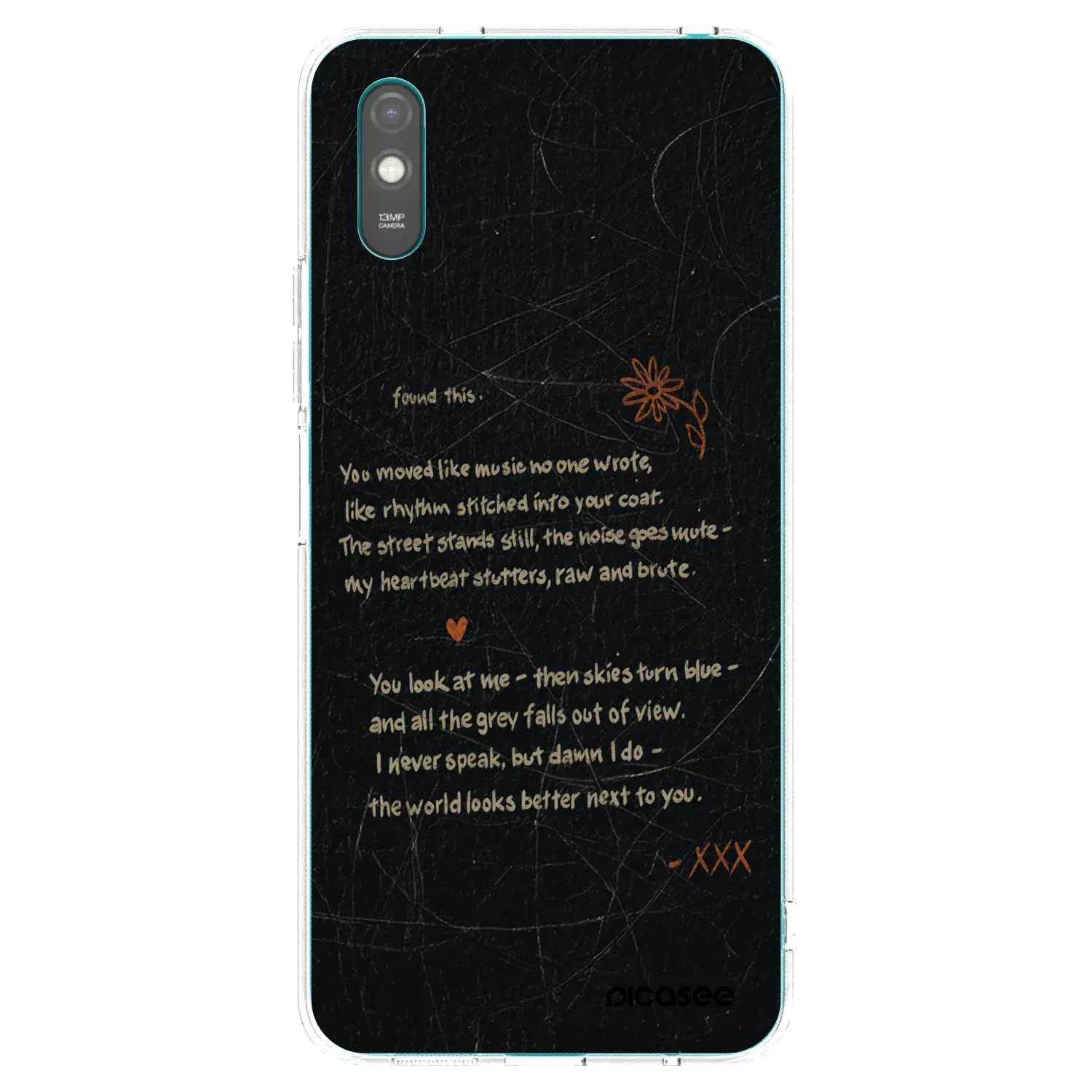Silikonový průhledný obal pro Xiaomi Redmi 9AT - POET