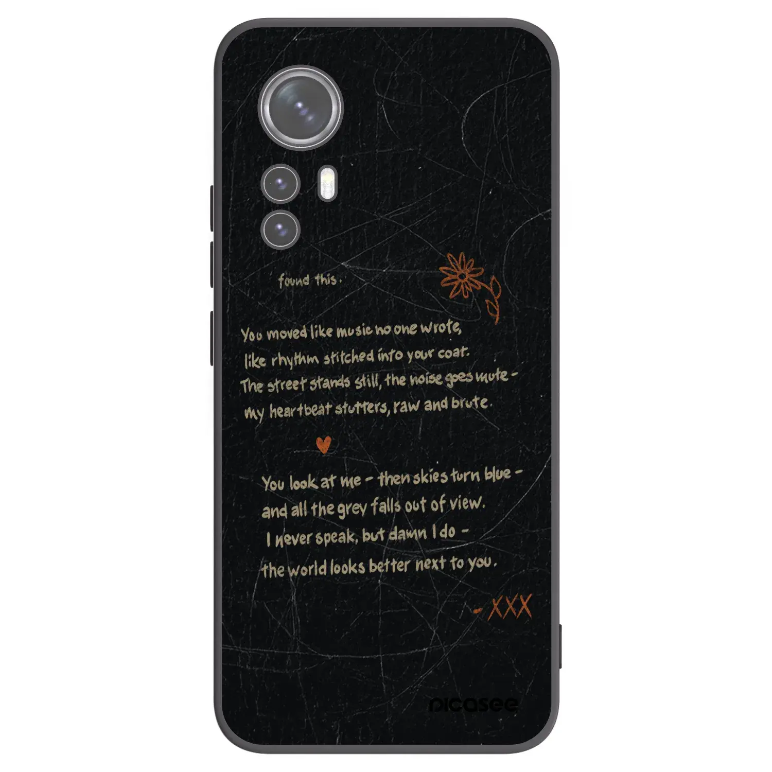 Silikonový černý obal pro Xiaomi 12X - POET