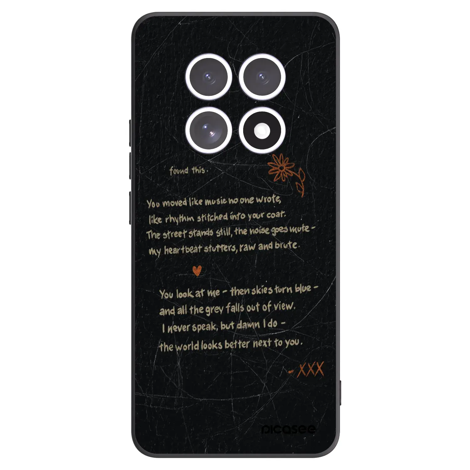 Silikonový černý obal pro Xiaomi Redmi Note 15 4G - POET