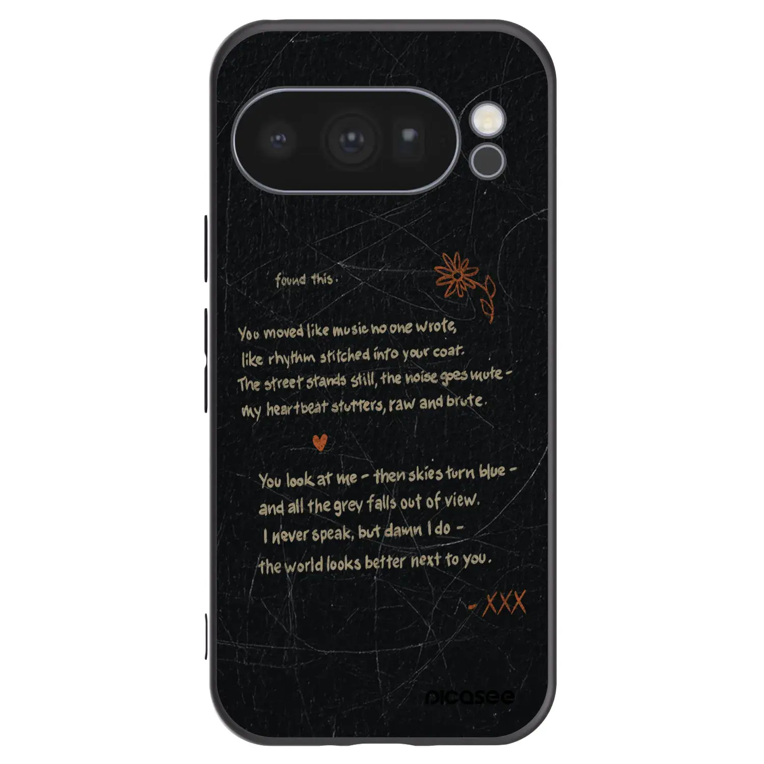 Silikonový černý obal pro Google Pixel 10 Pro - POET