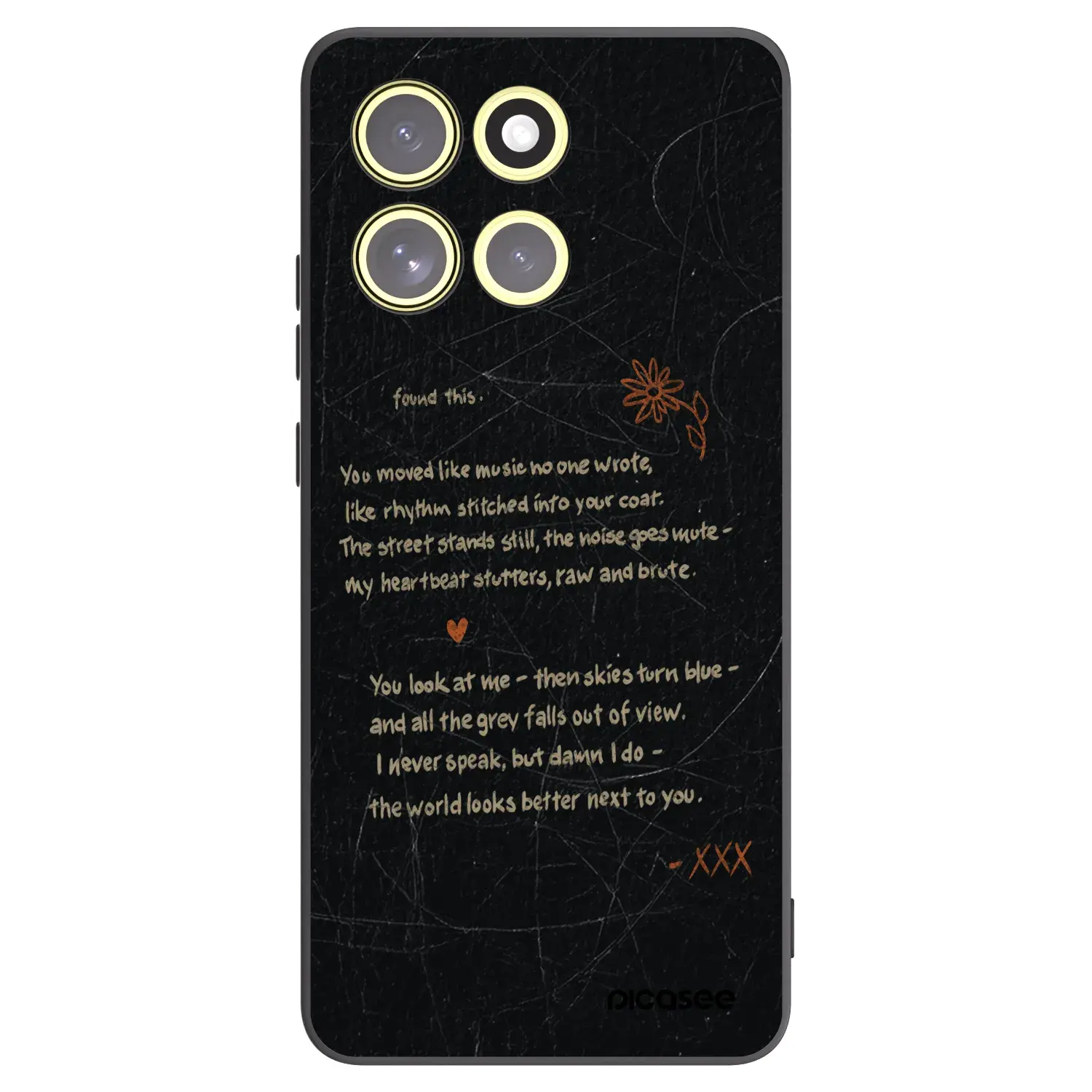 Silikonový černý obal pro Motorola Moto G86 Power 5G - POET