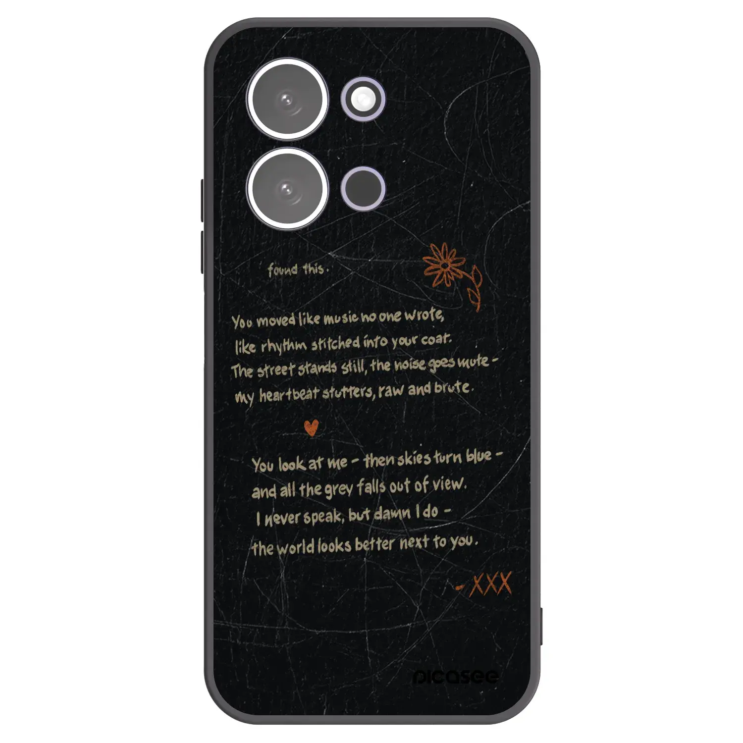 Silikonový černý obal pro Xiaomi Redmi 15C 5G - POET