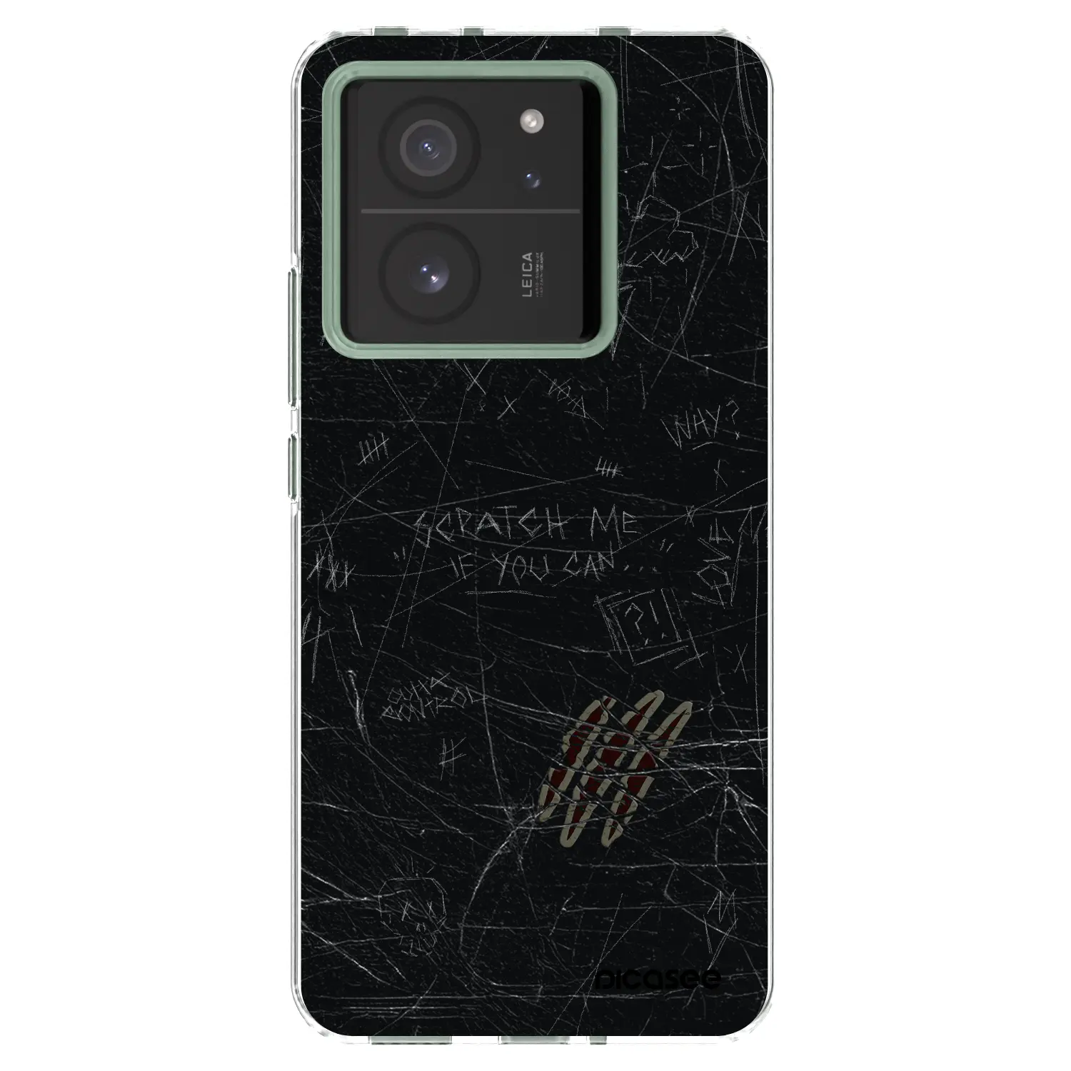 Silikonový průhledný obal pro Xiaomi 13T Pro - SCRATCH