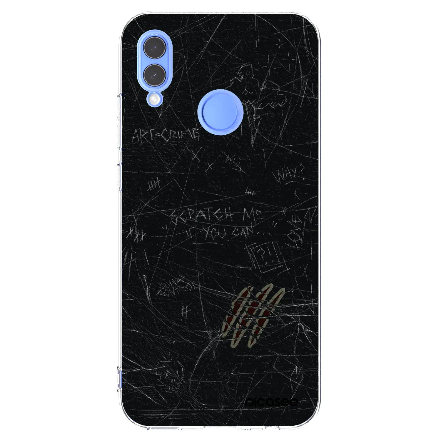 Silikonový průhledný obal pro Honor 10 Lite - SCRATCH