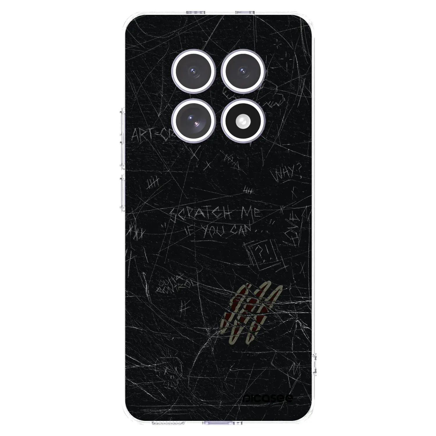Silikonový průhledný obal pro Xiaomi Redmi Note 15 4G - SCRATCH