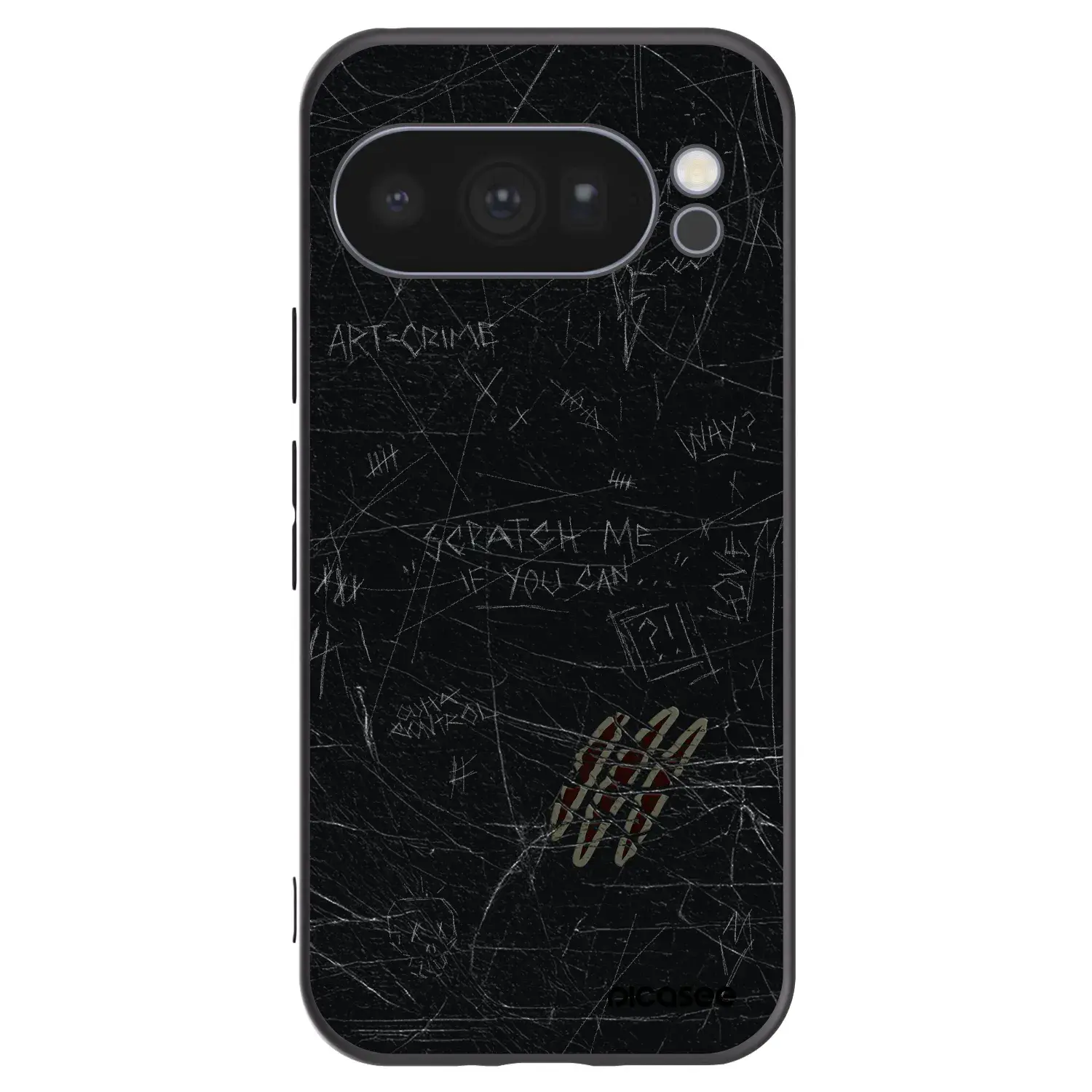 Silikonový černý obal pro Google Pixel 10 Pro - SCRATCH