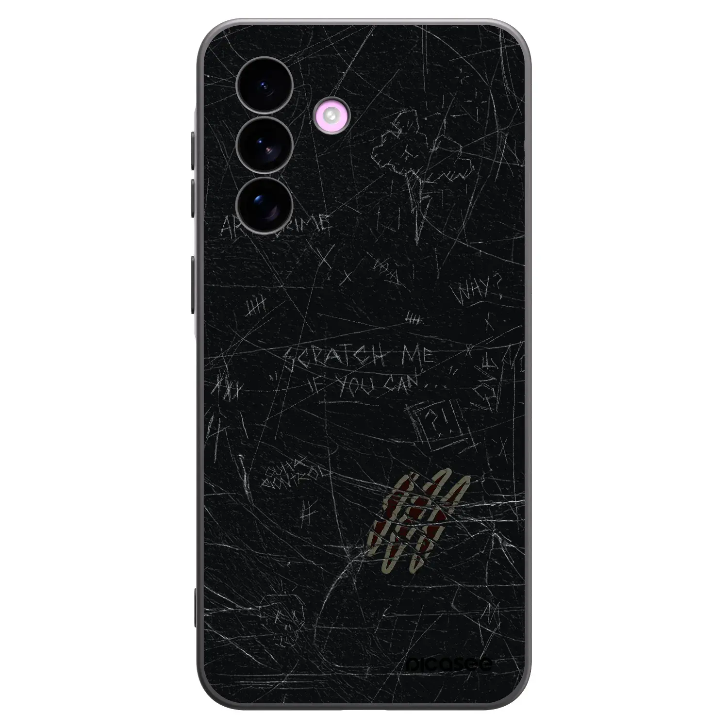 Silikonový černý obal pro Samsung Galaxy A57 5G - SCRATCH