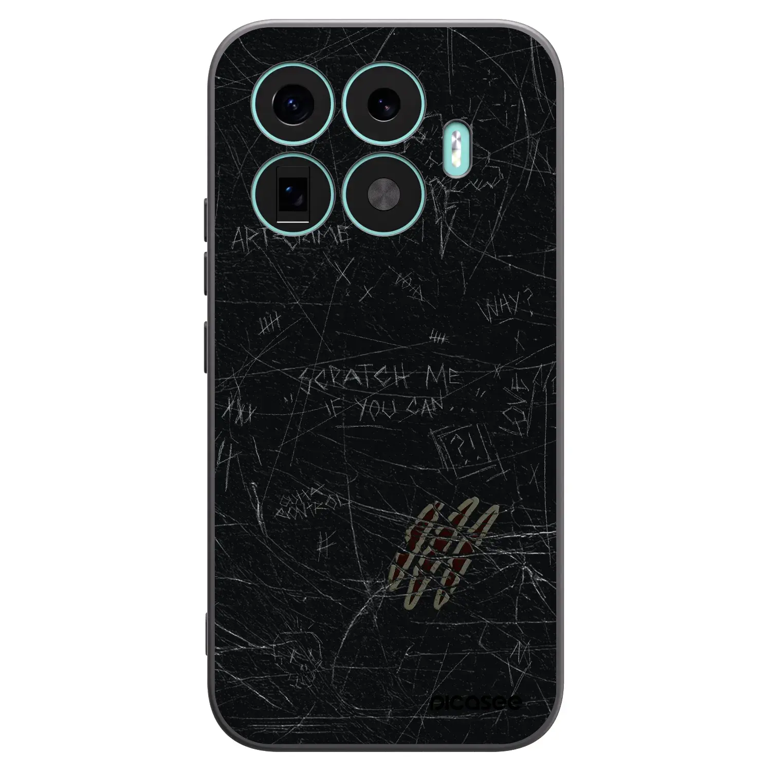 Silikonový černý obal pro Xiaomi 17T - SCRATCH
