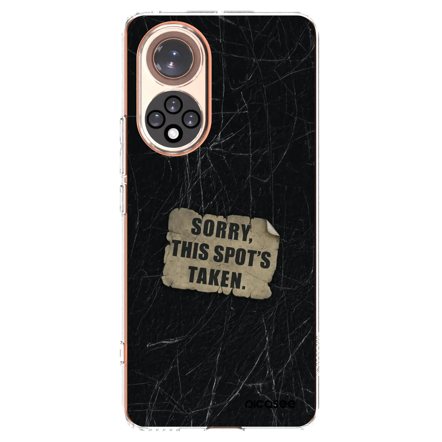 Silikonový průhledný obal pro Huawei Nova 9 - SORRY