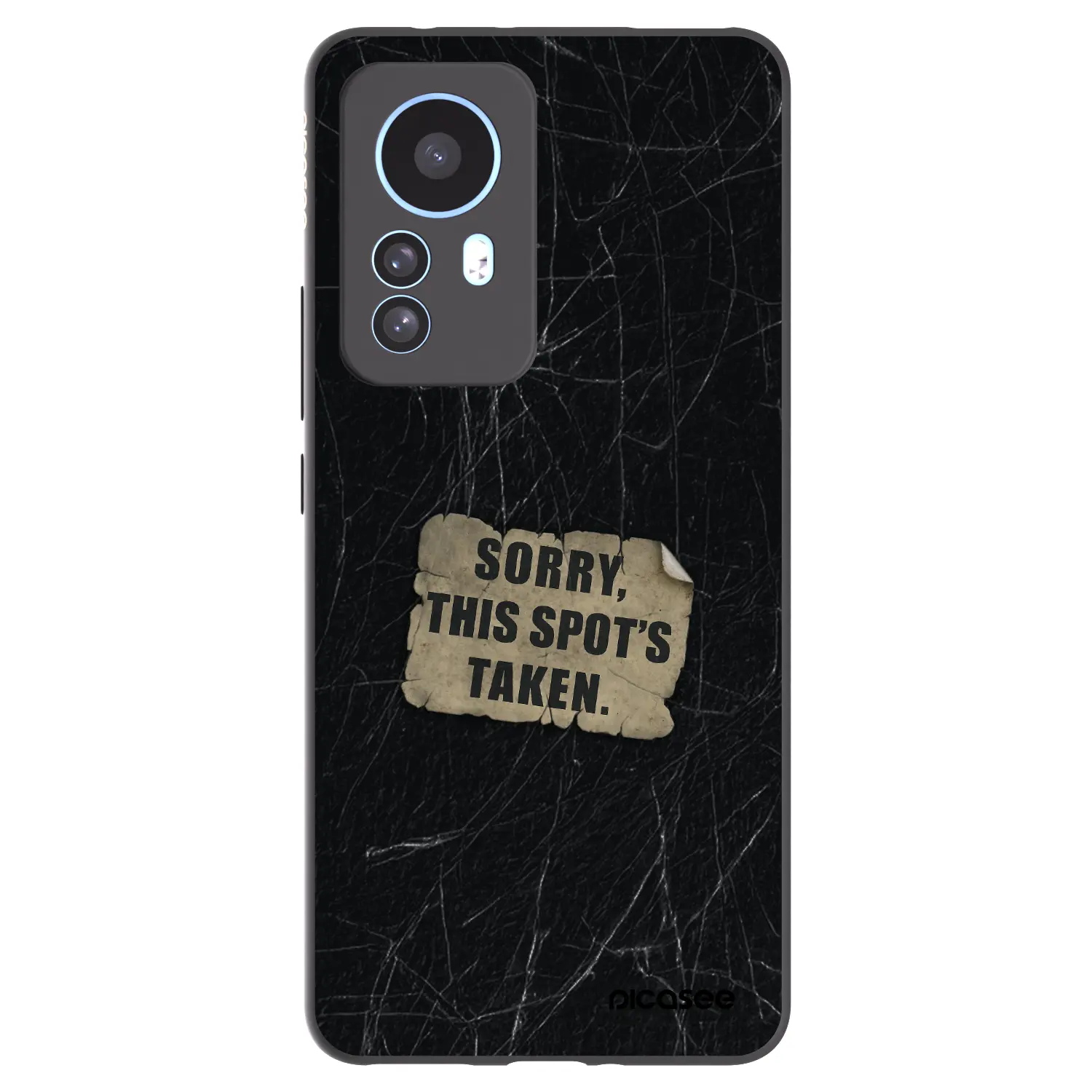 Silikonový černý obal pro Xiaomi 12T Pro - SORRY