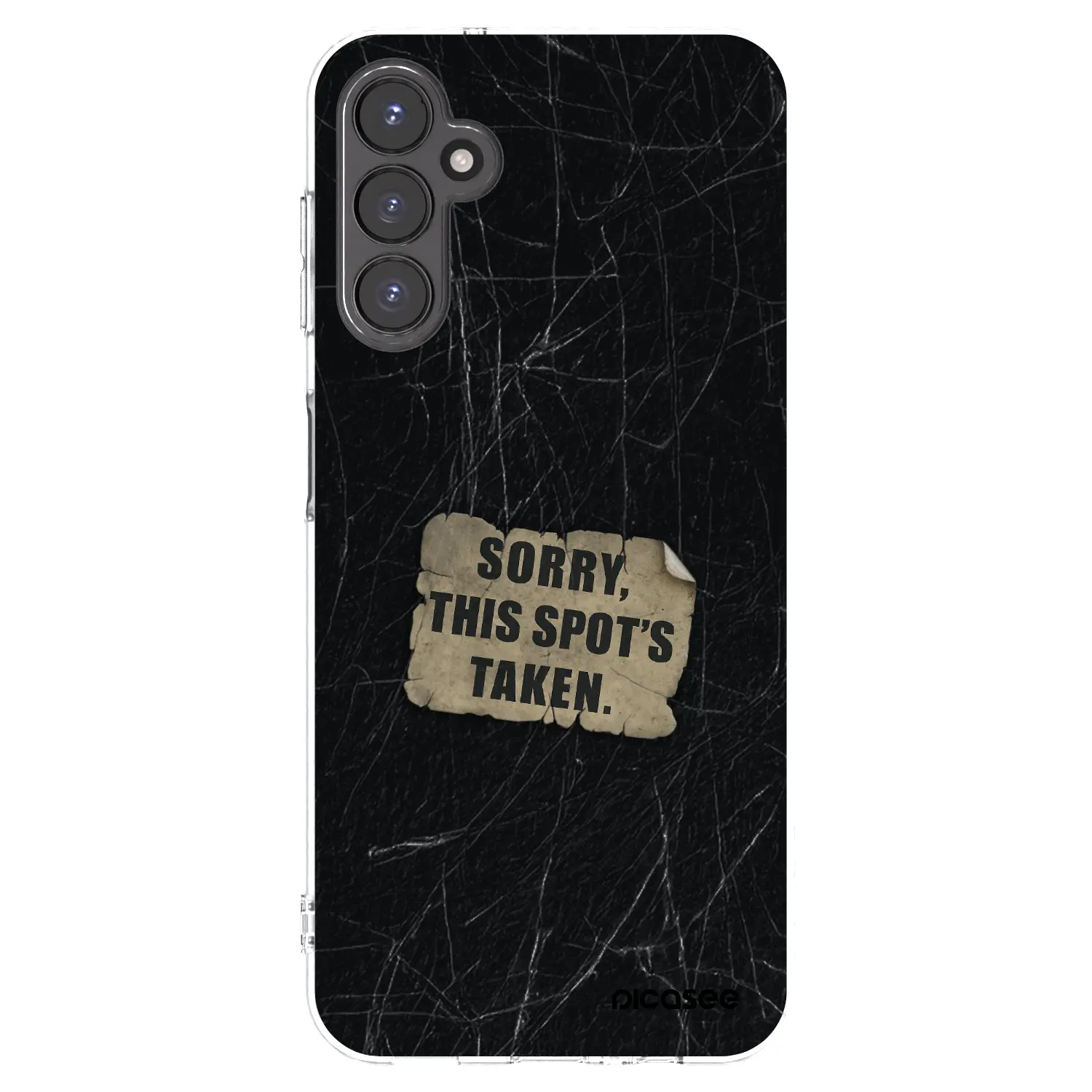 Silikonový průhledný obal pro Samsung Galaxy A14 5G A146P - SORRY