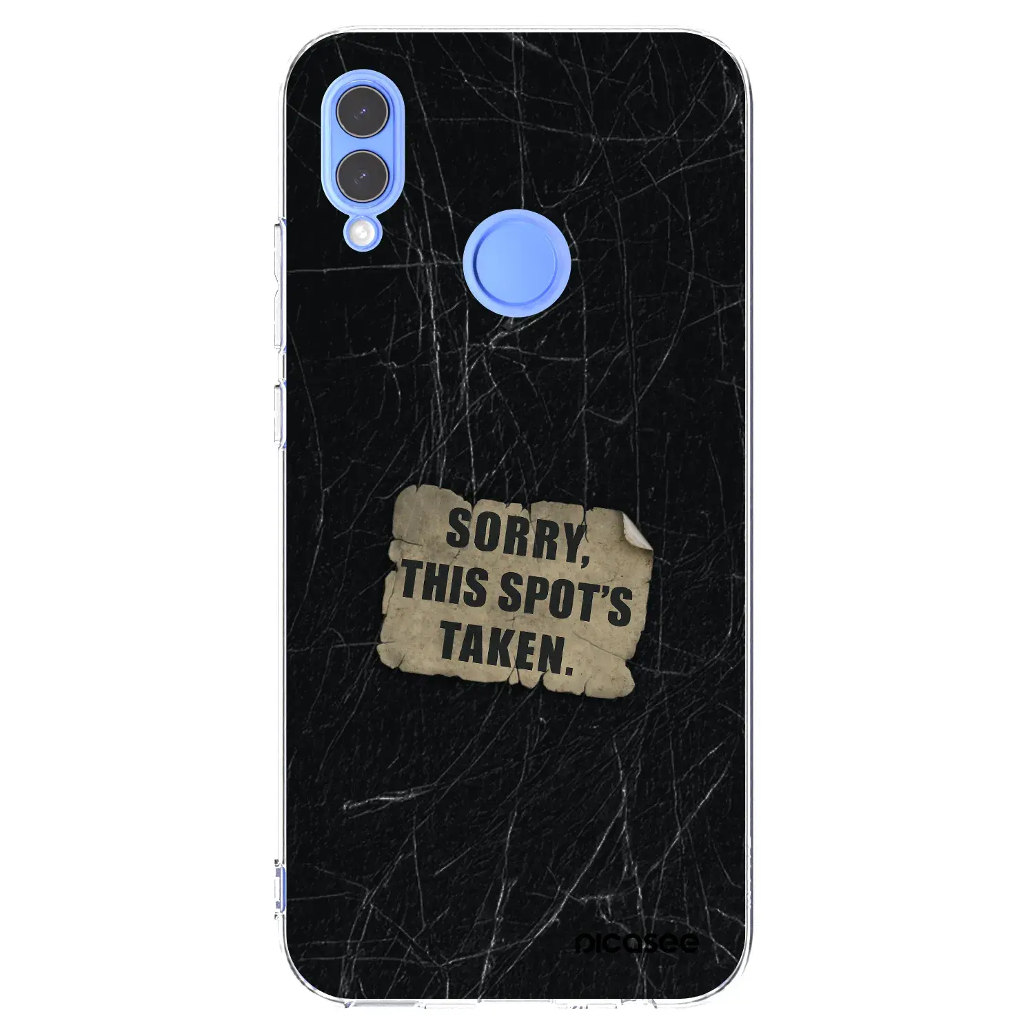 Silikonový průhledný obal pro Honor 10 Lite - SORRY