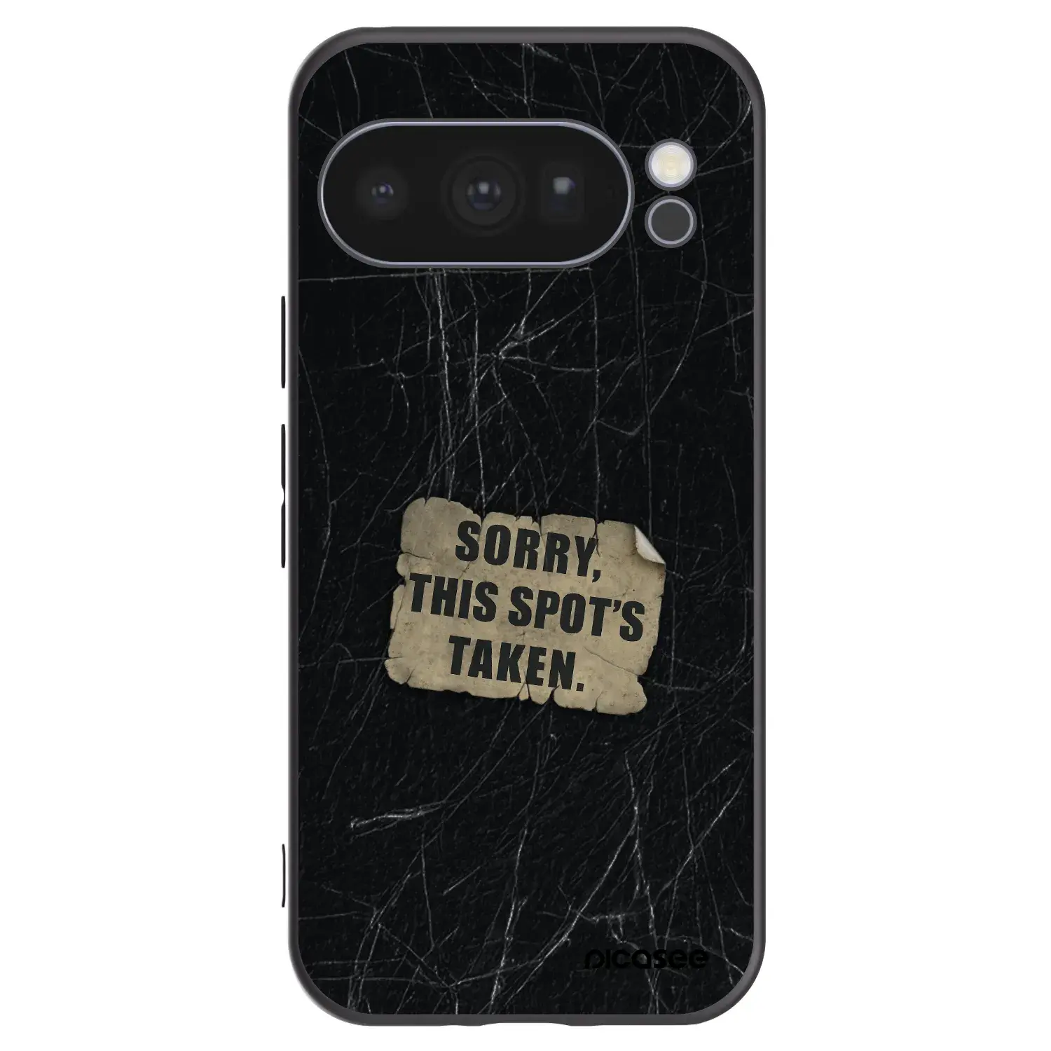 Silikonový černý obal pro Google Pixel 10 Pro - SORRY